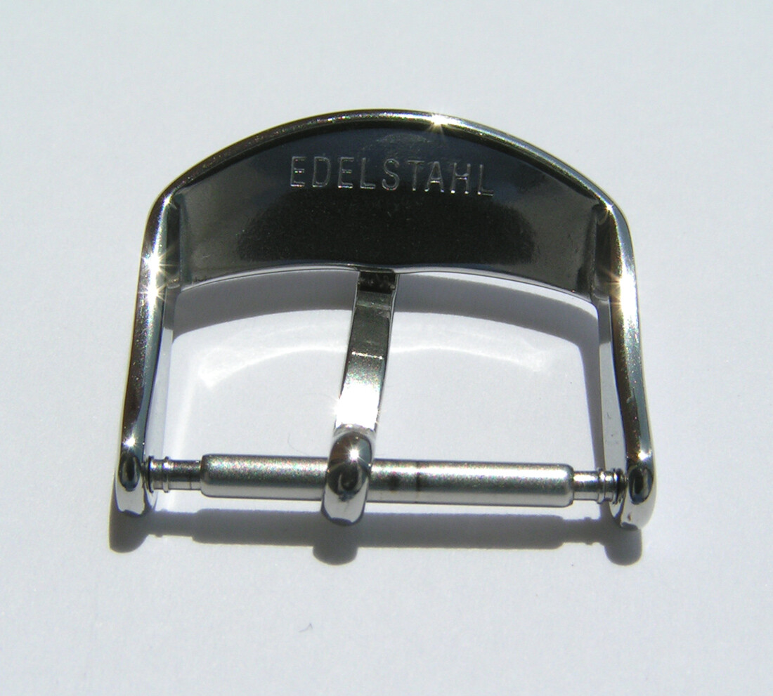 SINN 19mm Genuine Solid Stainless Buckle Steel polish I493