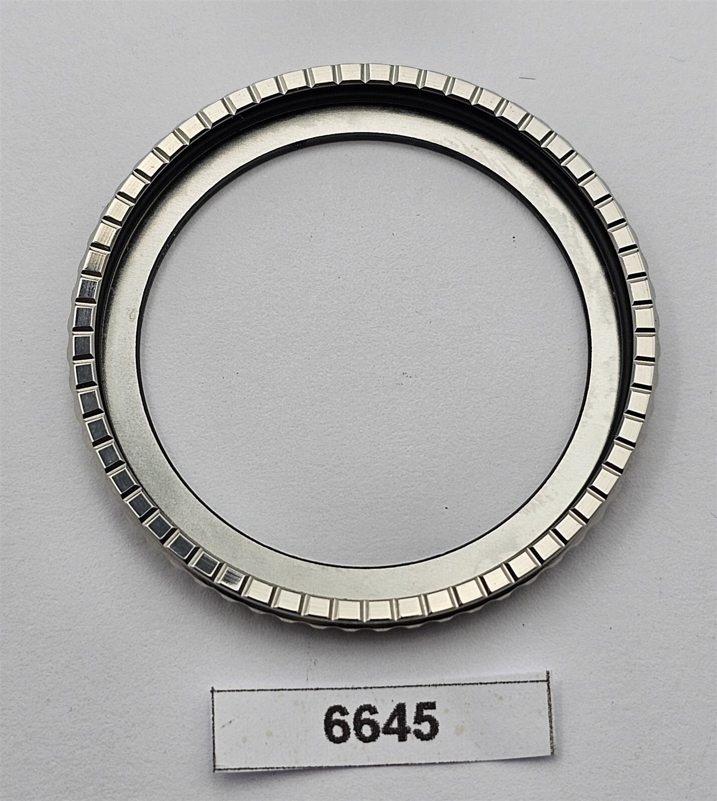 NEW SEIKO GMT BLACK 24hr BEZEL INSERT WATCH 7002 / 6309 / 7S26 WATCH BVT06645