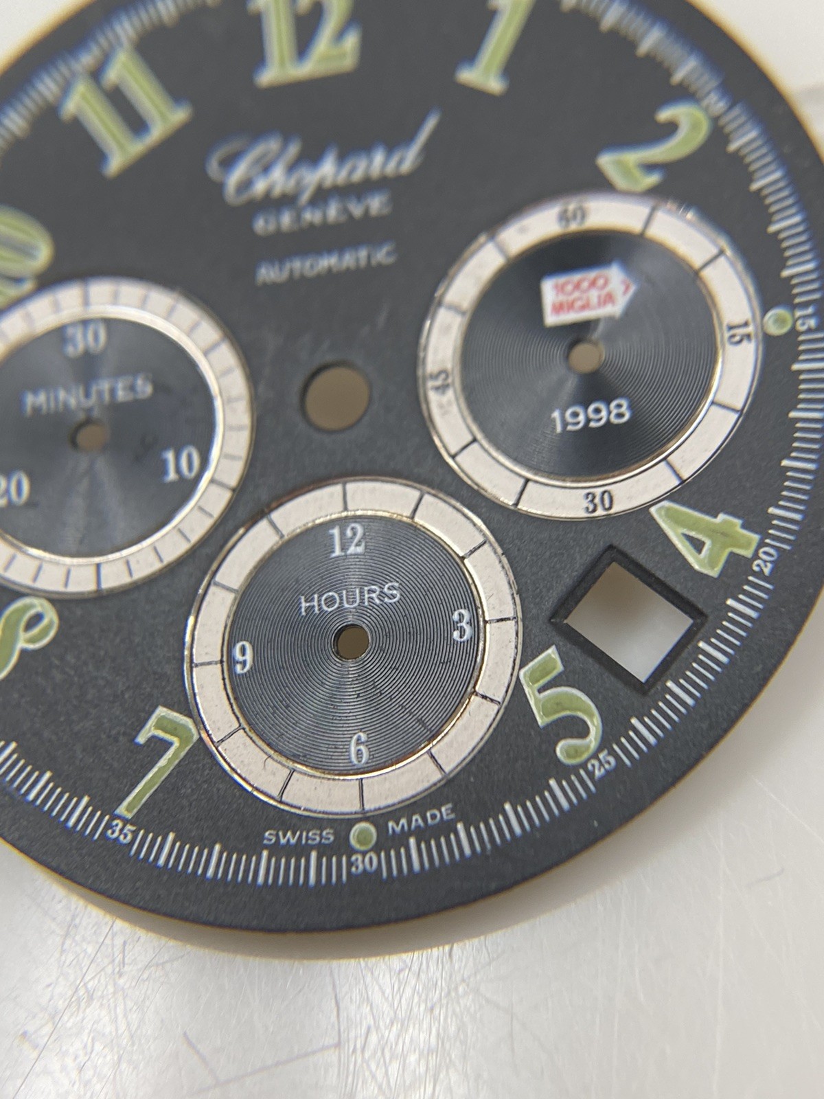 Genuine Chopard Geneve Automatic 1000 Mille Miglia 1998 Dial Ref.8331 Cal.2894/2