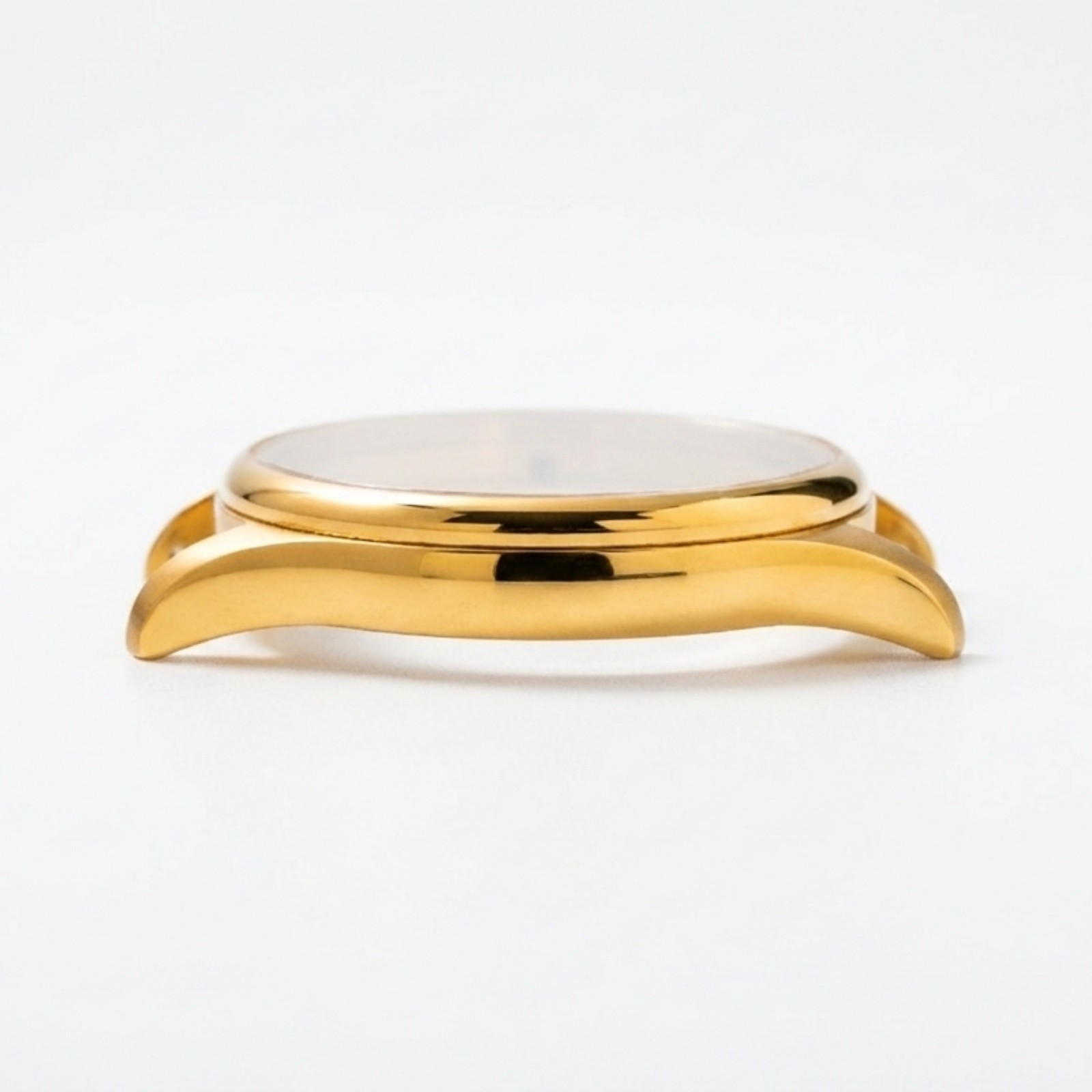 41mm glass Gold Watch Case back cover waterproof ring for 2035 Movement