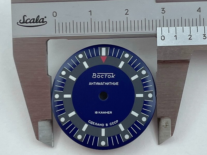 Vostok Amphibia Antimagnetic 200M/20ATM Vintage USSR Russian Dial Watch-Face NEW