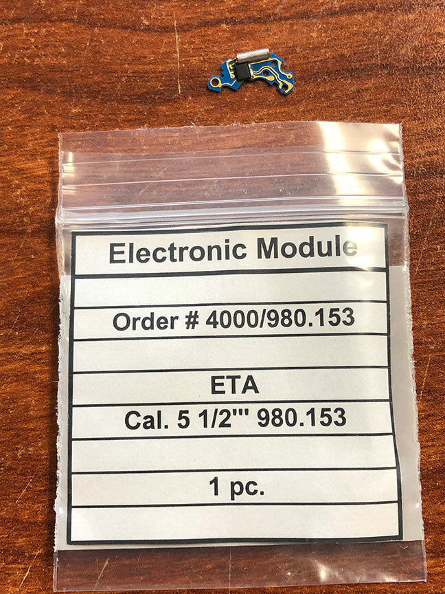 NOS ETA Caliber 980.153 Part Number 4000 Electronic Module