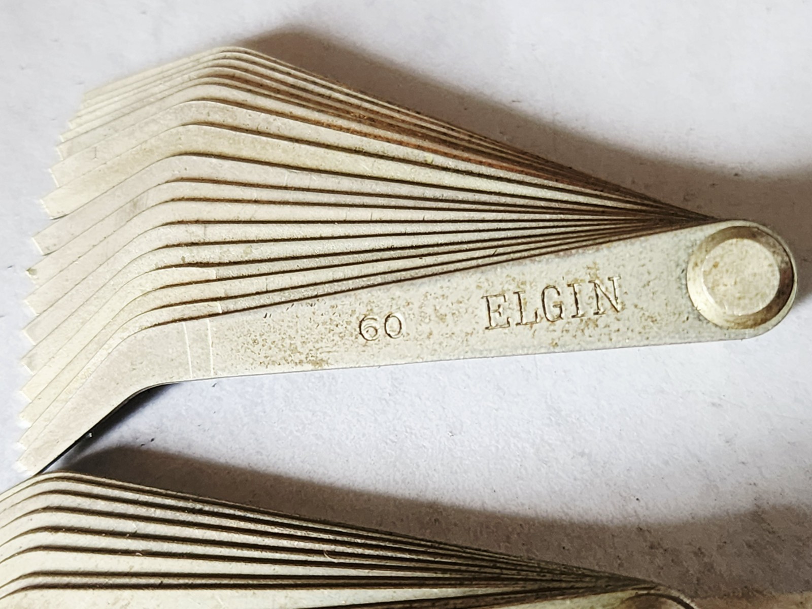 Elgin 60, Hamilton 55 Watch Repair Thickness Gauge