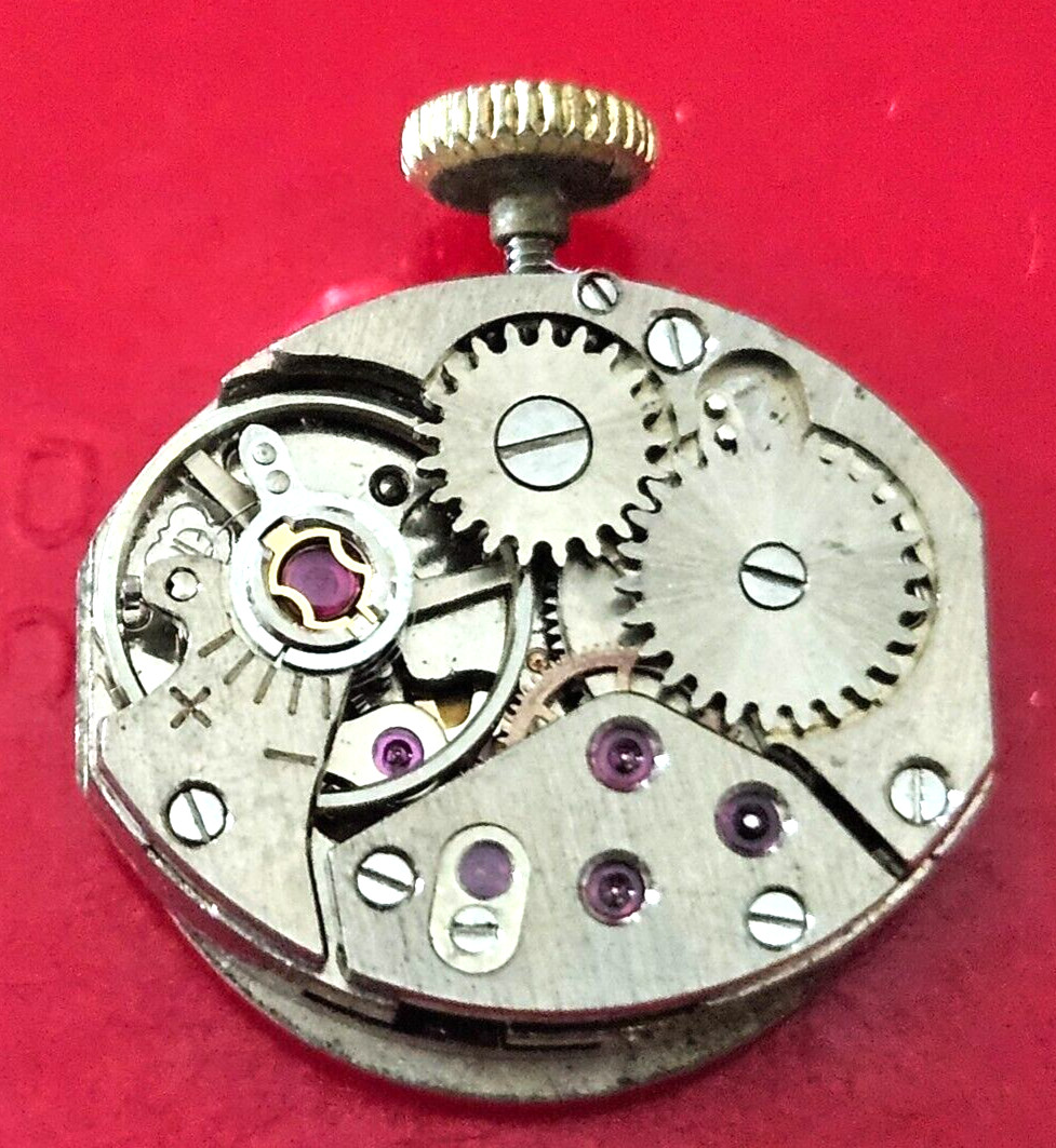 KIENZLE INCABLOC Watch Movement (REMOVED FROM GOLD CASE/BALANCE RUNS)
