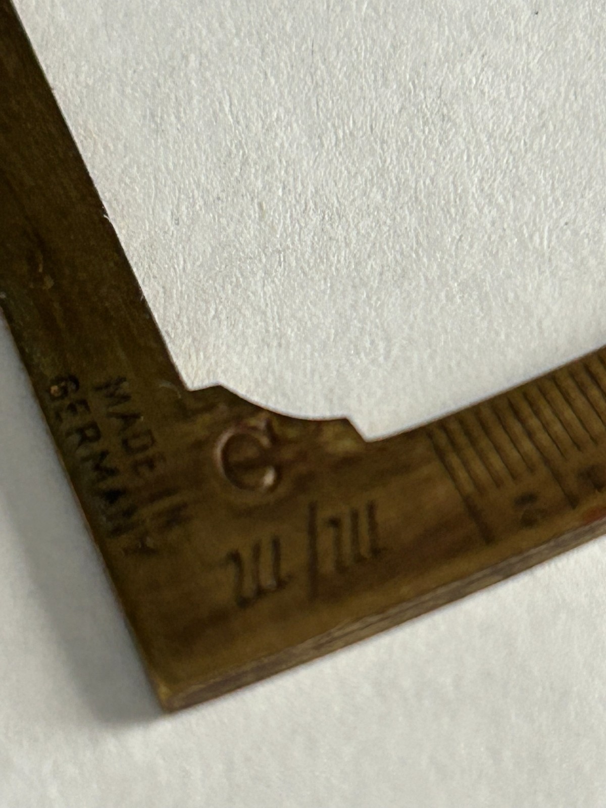 VINTAGE METAL BRASS CALIPER GERMANY WATCHMAKER JEWELER TOOL