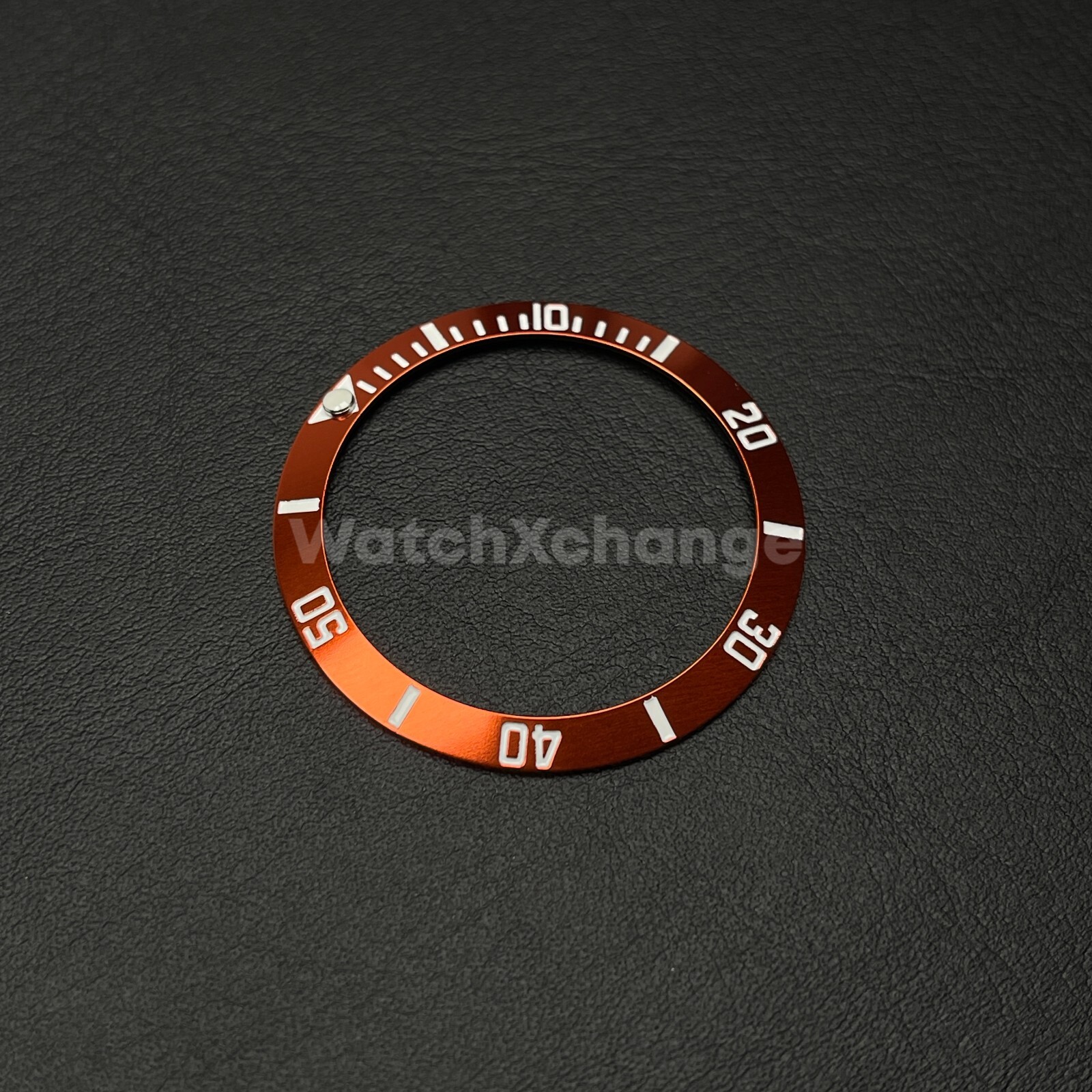 38mm Metal Bezel insert For Divers Watch Rolex GMT Seiko SKX SRPD Orange