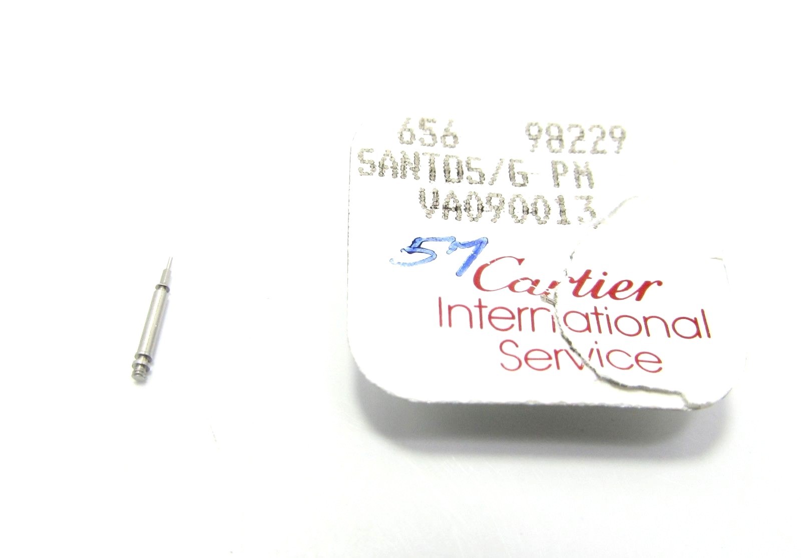 Cartier Santos Galbee PM/SM Cal. 157 Banking Stem Watch Part VA090013