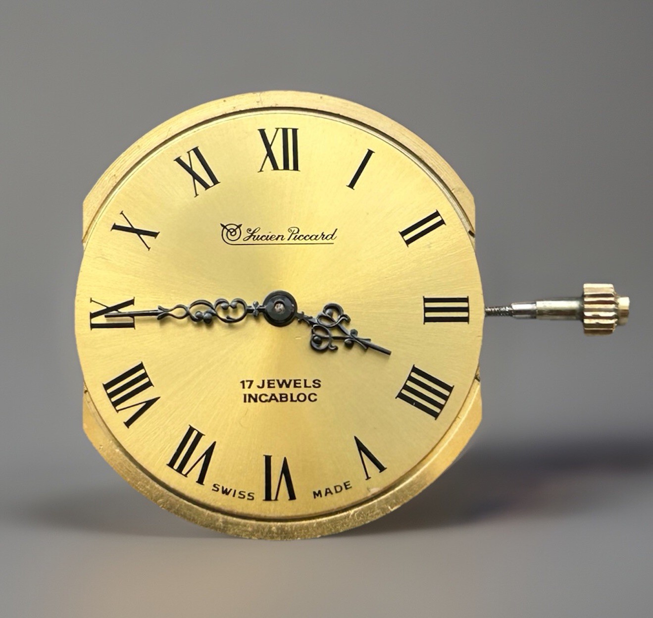 Lucien Piccard 17Jeweles Manual Wind Swiss Watch Movement Cal. P7001 Working