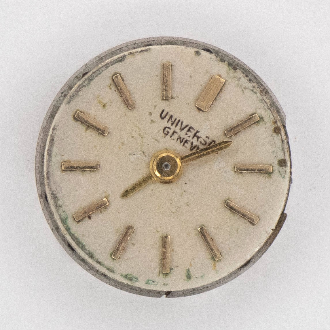Vintage Universal Geneve Caliber 600 17-Jewel Wristwatch Movement, Runs