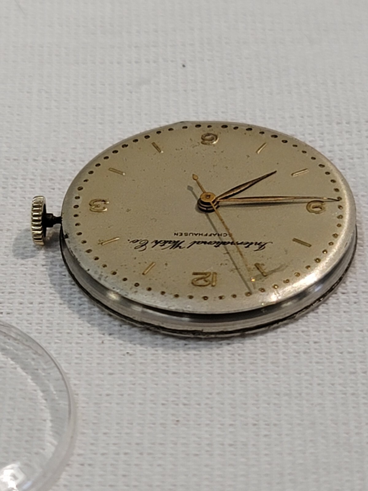 1948 IWC International Watch Co. Schaffhausen Cal. 89 1188383 32mm Movement 18k