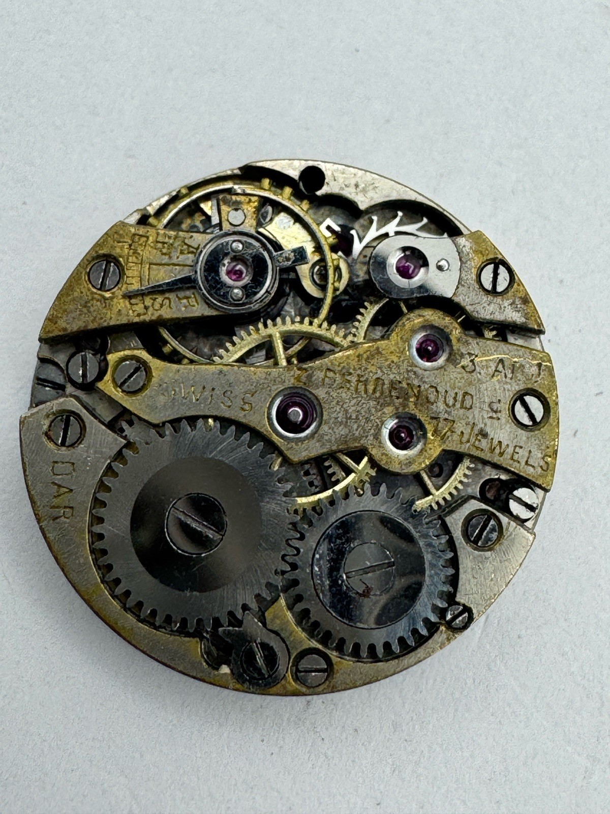 Lot Of 8 Mechanical Watch Movements For Parts Or Repair