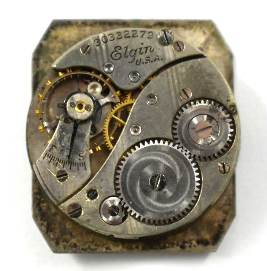 Vintage Elgin Manual Wind 430 6/0s 7J Wrist Watch Movement lot.we