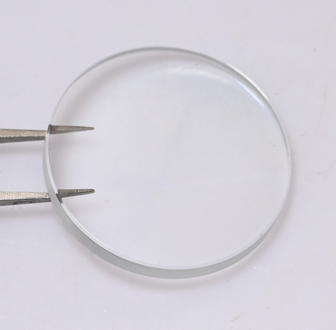 3mm Domed Mineral Flat Bottom Watch Crystal 27-50mm Repair Glass Replacement