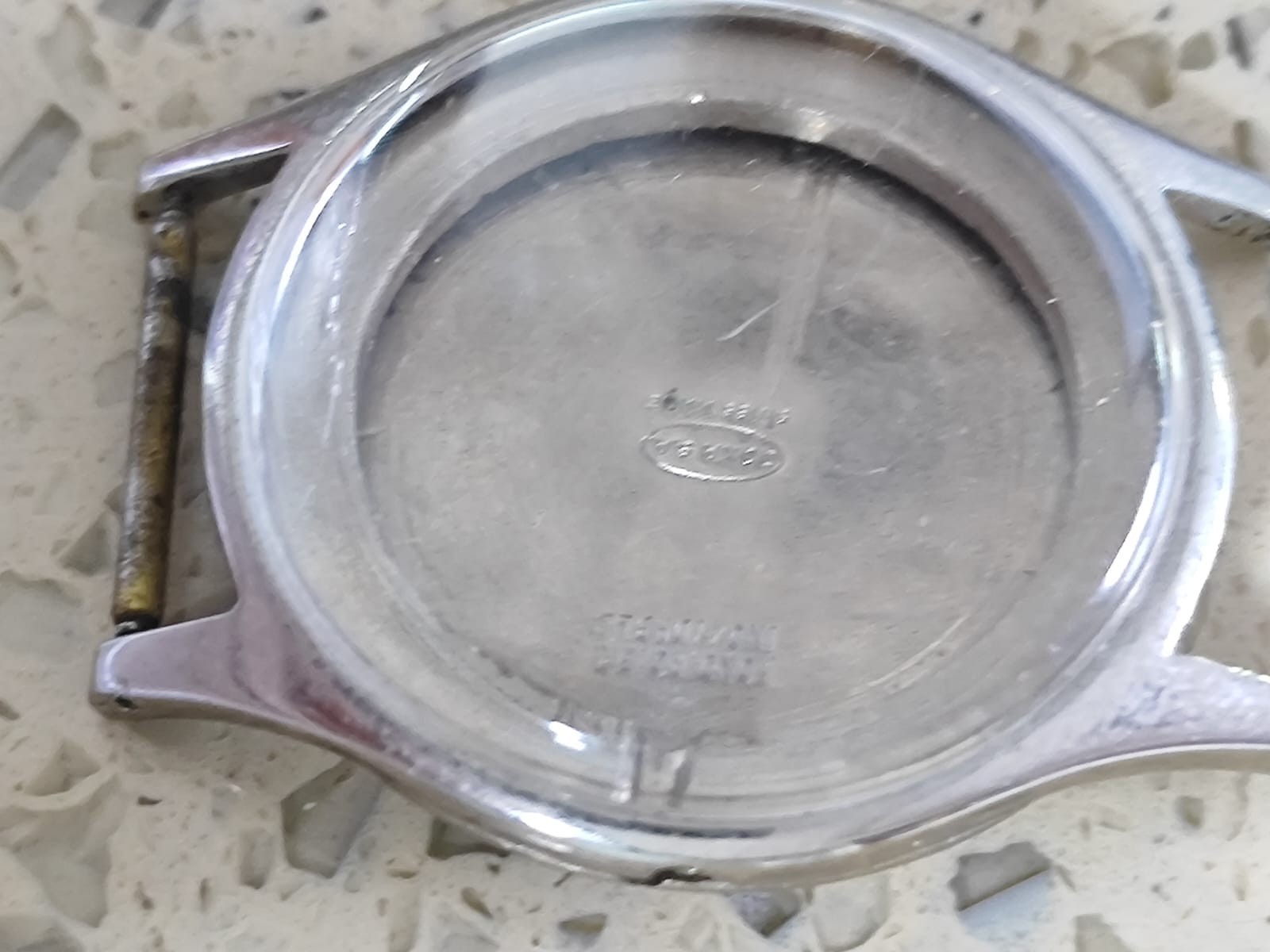 1962s Original Doxa watch Part CASE hand wind 37mm Swiss NOS Y Rare