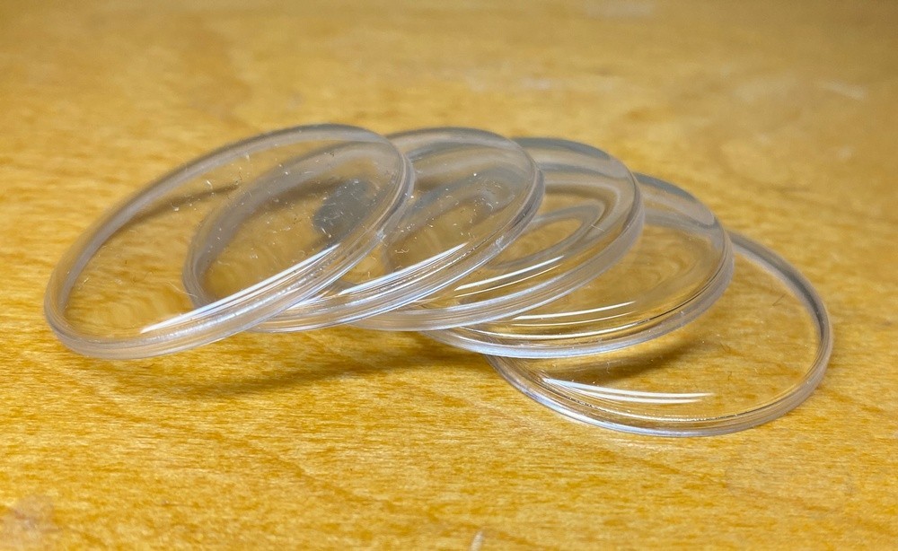 Diameter 30.6 mm USSR Watch Replacement round plastic glass 5pcs for Raketa