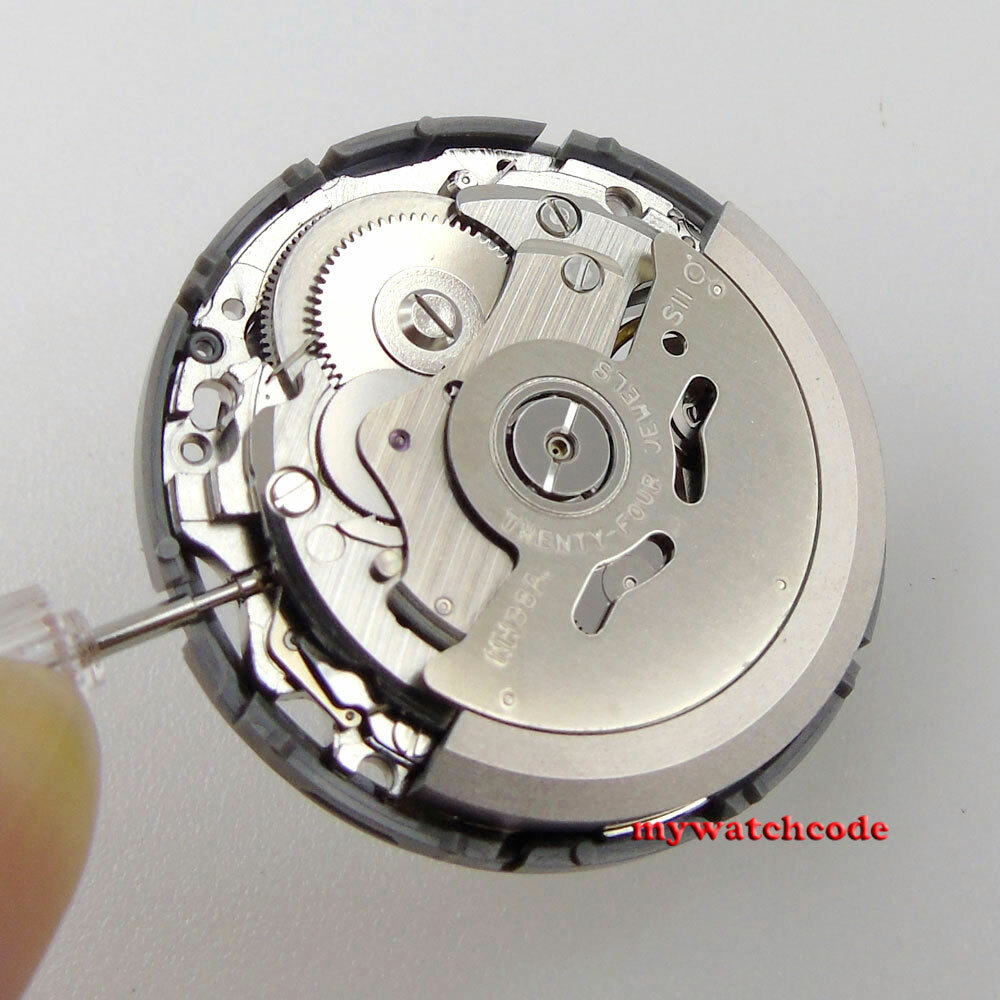 24 jewels Japan NH38A Automatic Watch Movement Skeleton movement