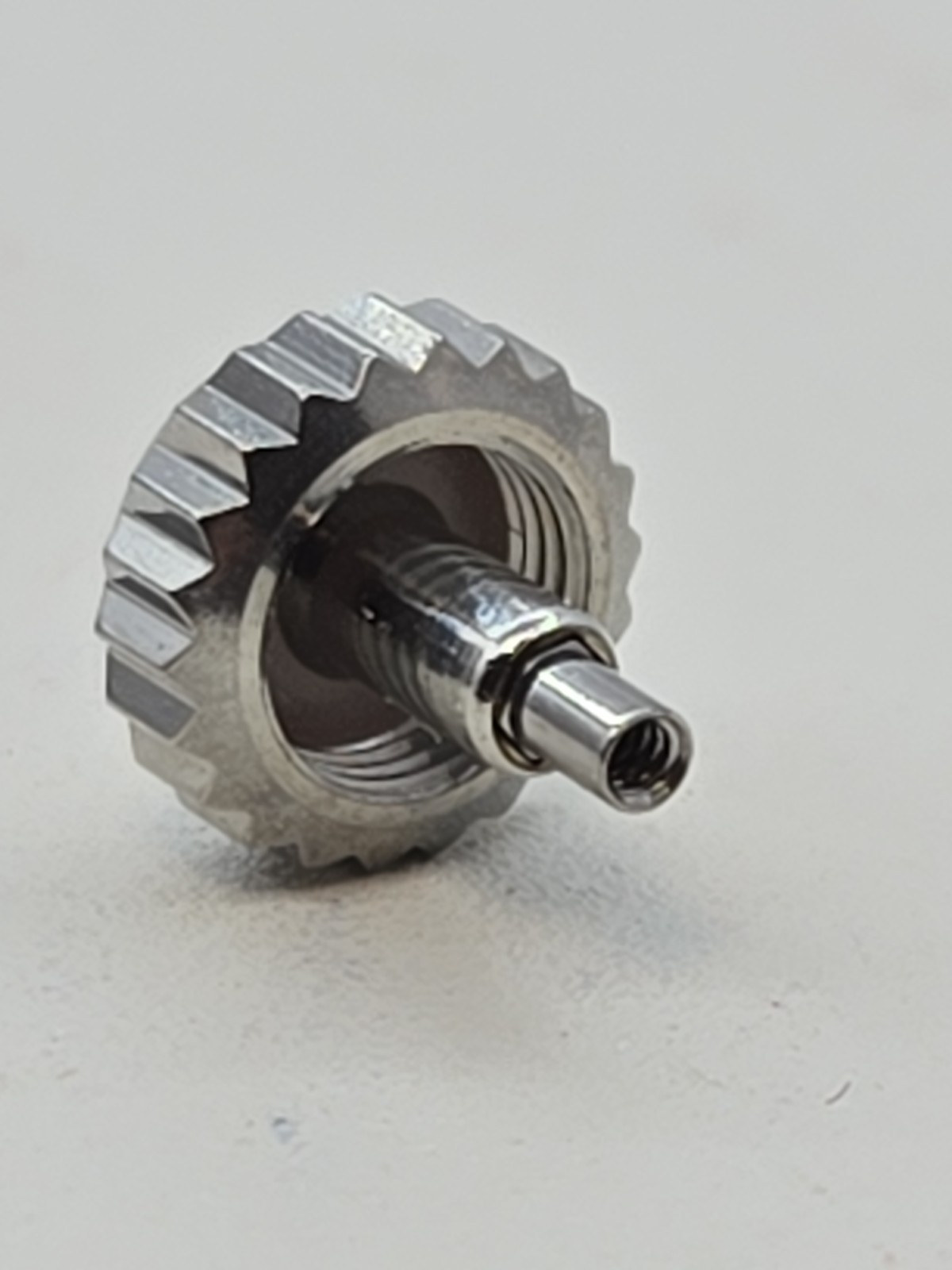 Rolex Crown 6mm , 24 604 0 , Stainless Steel, New Old Stock
