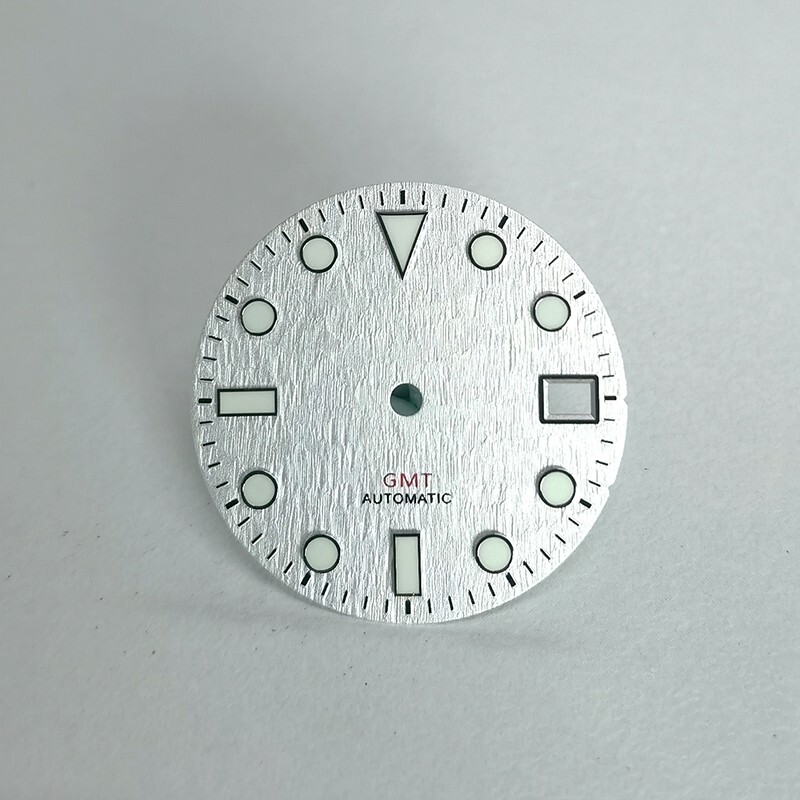 DS Bark Dial GMT NH34 Movement Black White SKX007 Custom