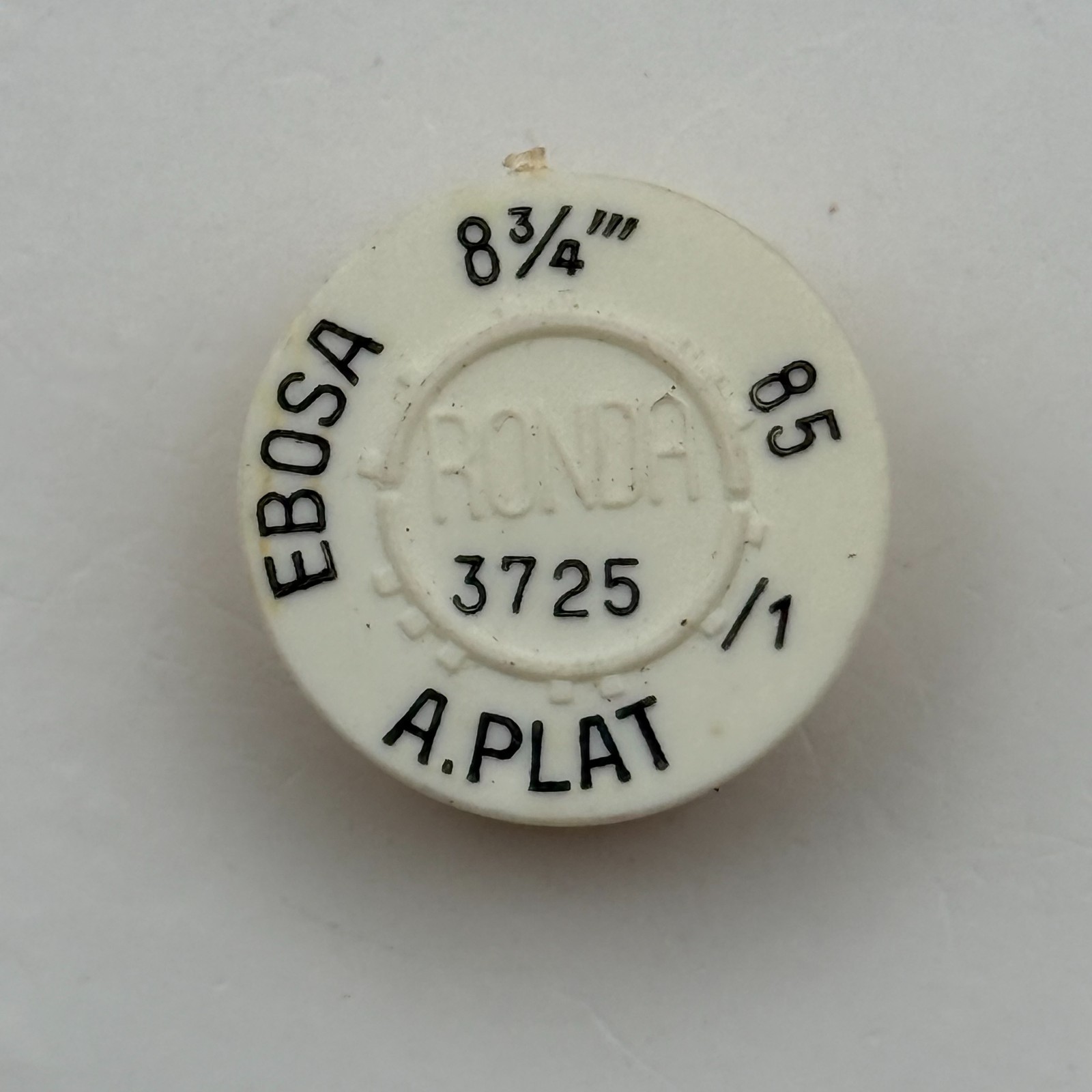 Ebosa 85/1 Balance Wheel Complete And Spring 8¾’’’ 3725 Watch Movement Parts NOS