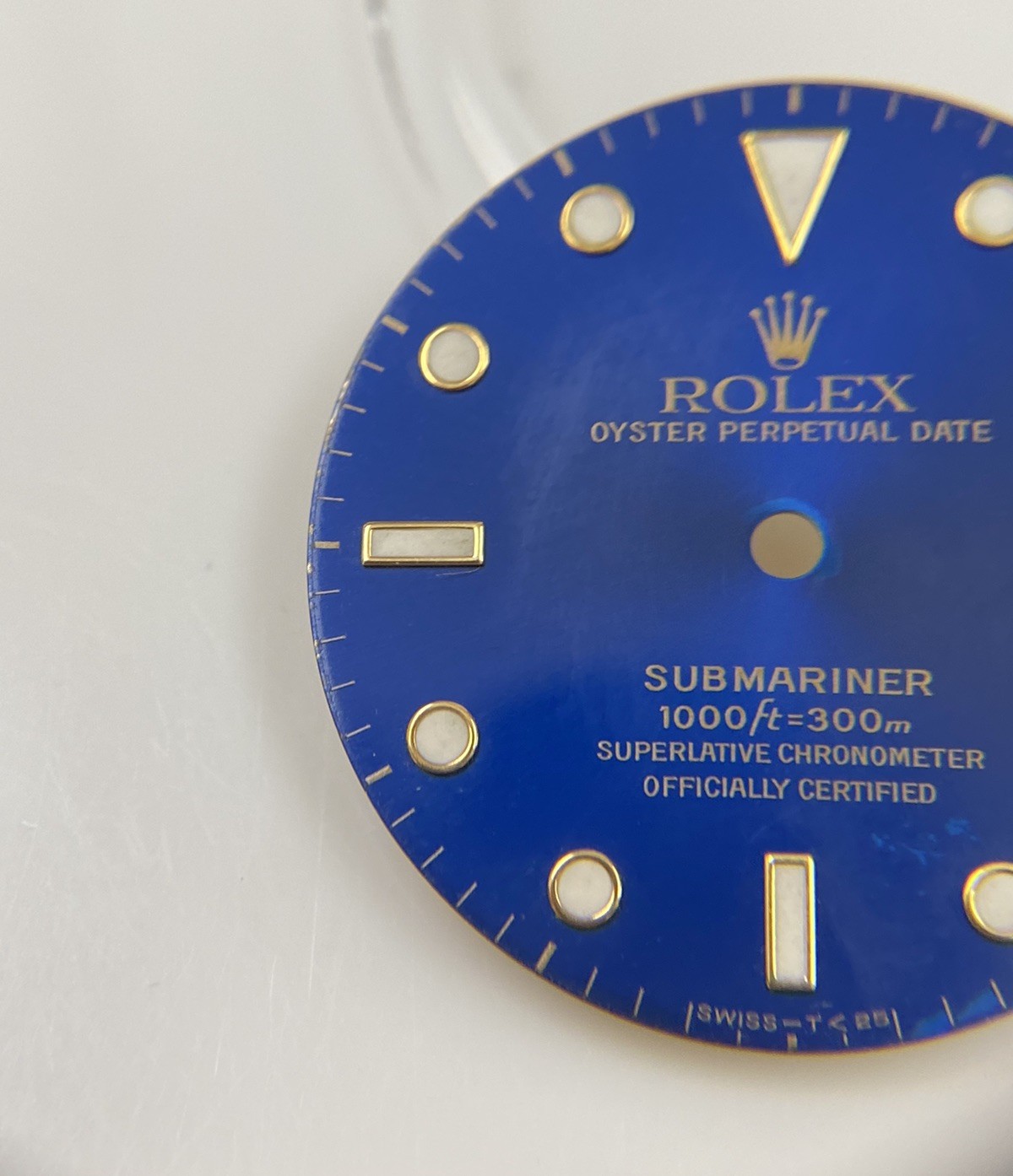 Genuine Rolex Submariner 16613 16618 16808 Cal. 3035/3135 Blue Tritium Dial
