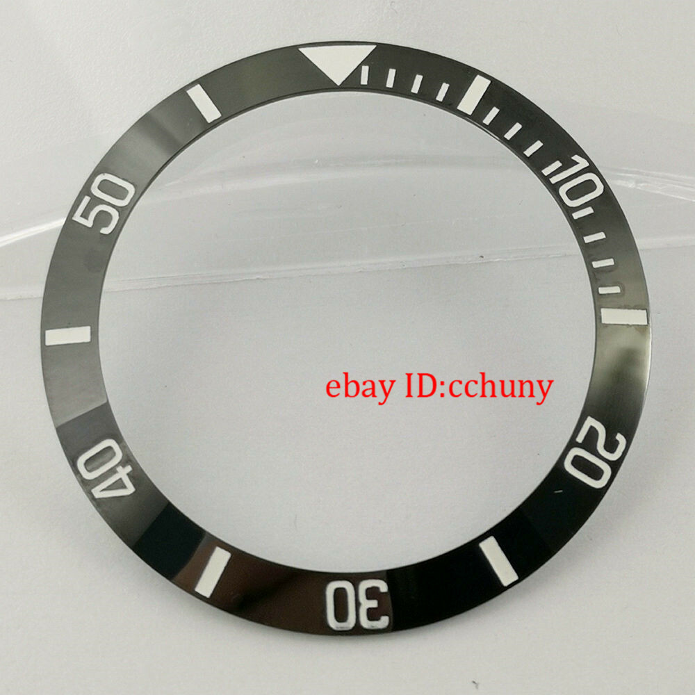 38mm ceramic bezel insert Without luminous beads for 40mm watch