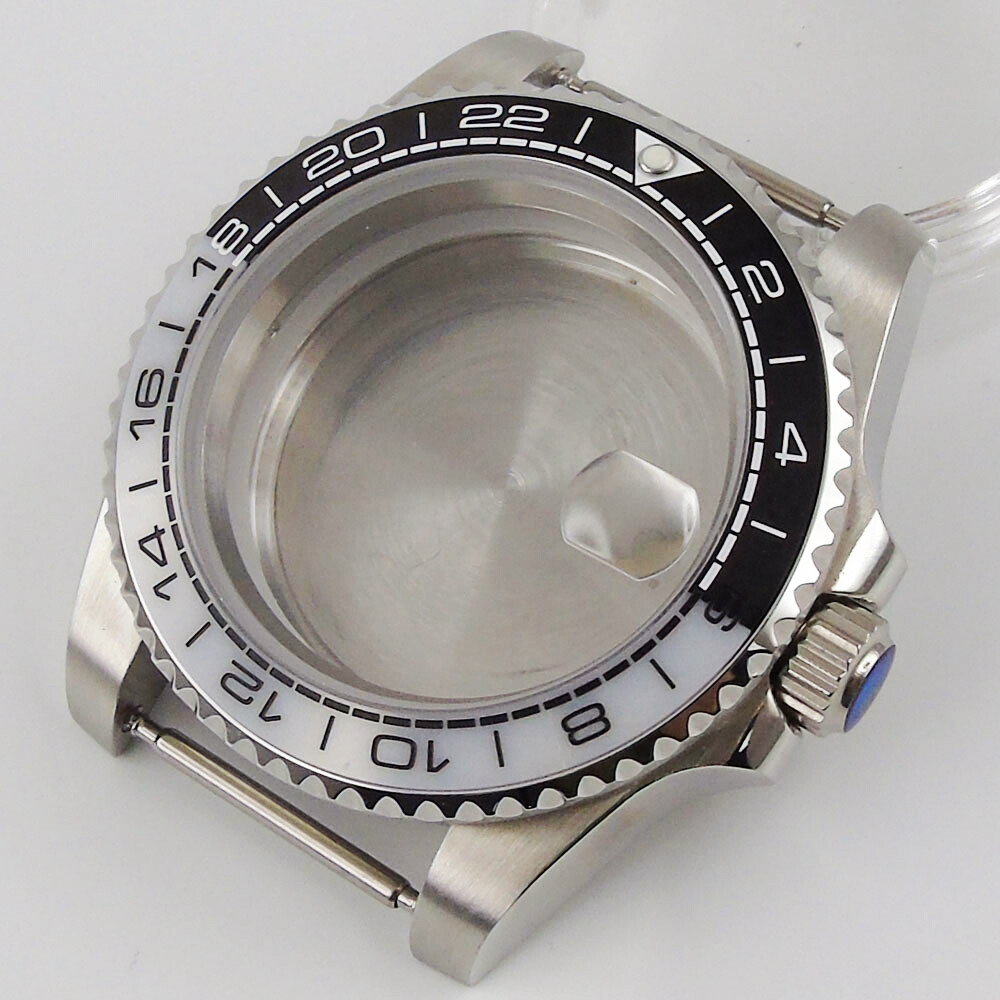 40mm Watch Case Fit NH35A ETA2824 2836 Miyota8215 DG2813 PT5000 Sapphire Glass