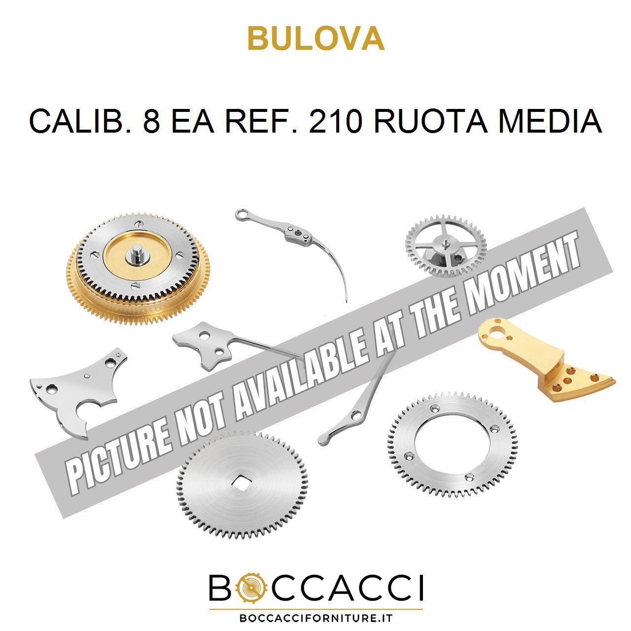 BULOVA CALIB. 8 EA REF. 210 RUOTA MEDIA Calib: 8 EA (EXCELLENT STATE)