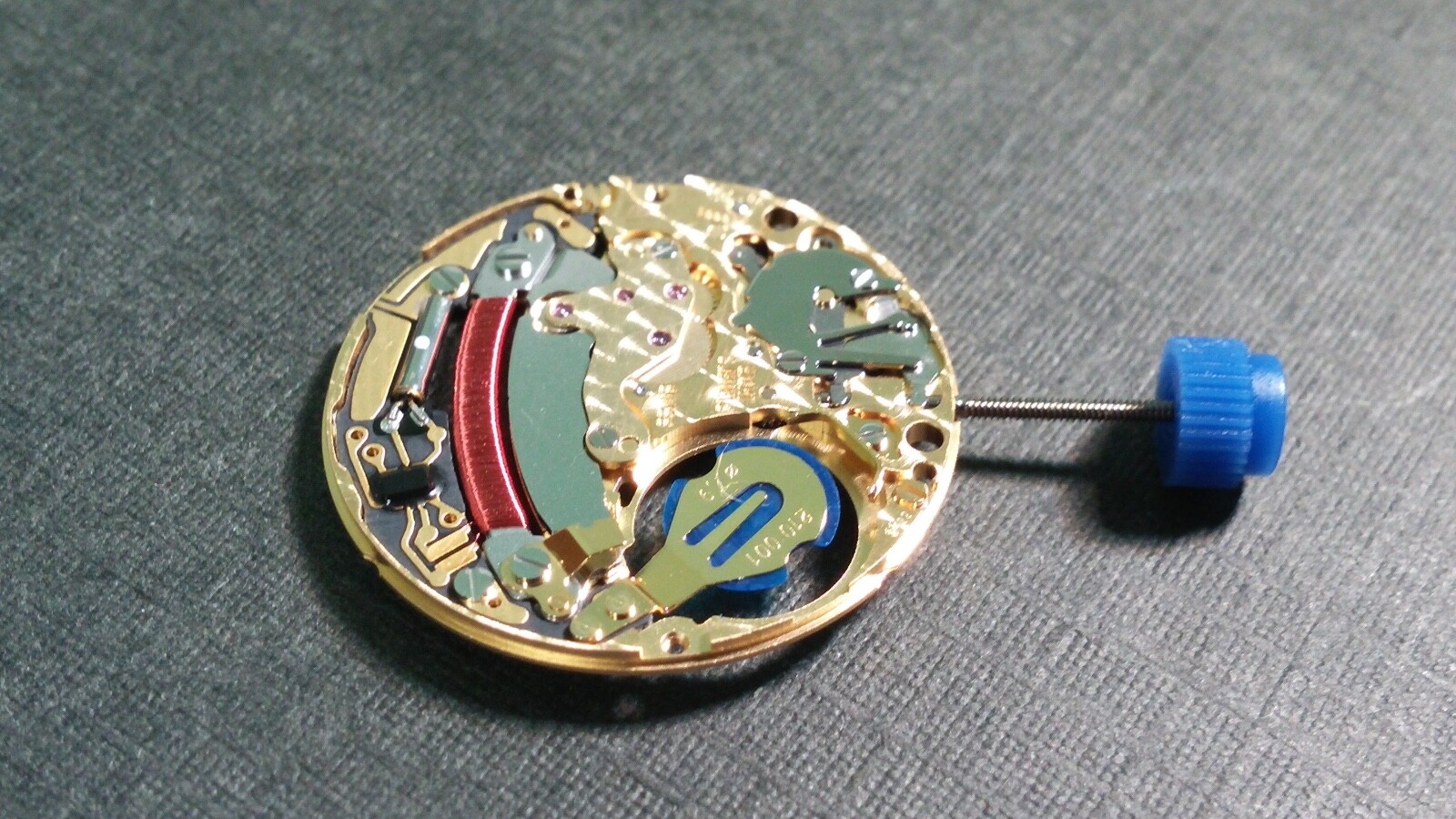 ETA 210.001 (no calendar) movement PAUL PICOT ETA QUARTZ 210 001. DISCONTINUED.