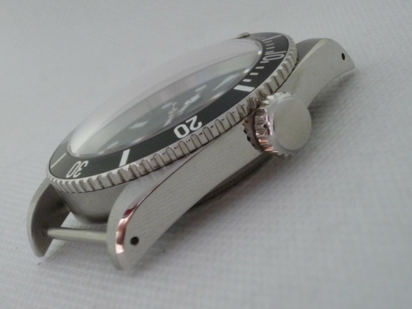 James Bond big crown 6538 Sterile dial Swiss quartz Ronda movement
