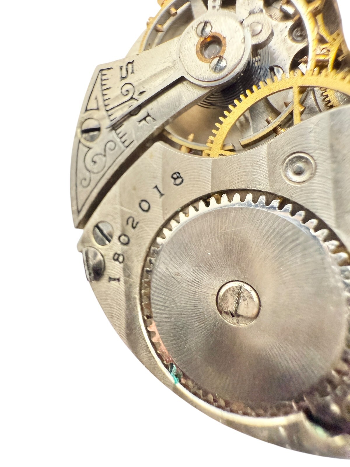 Running Antique 1905 0s 11j Illinois Grade 33 Pocket Watch Movement