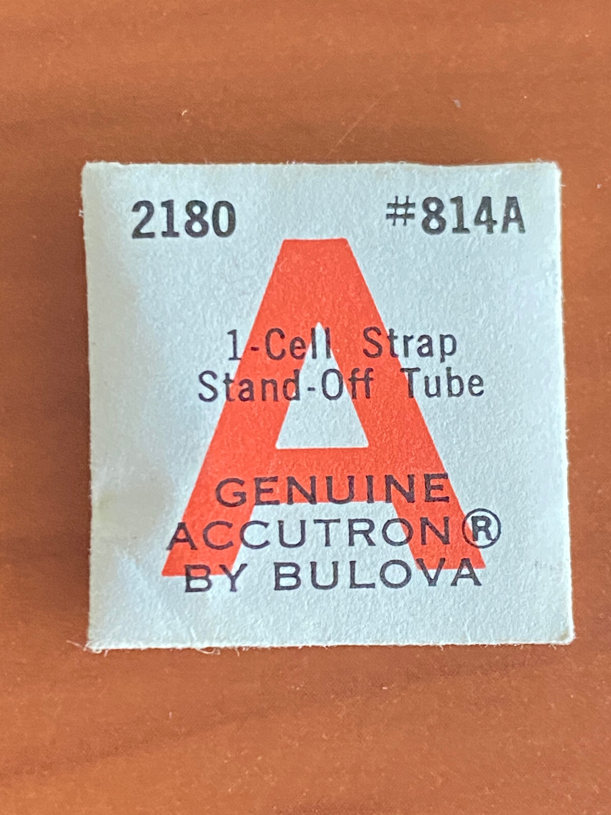 N.O.S. 2180 BULOVA ACCUTRON CELL STRAP STAND-OFF TUBE ONLY. PART # 814A