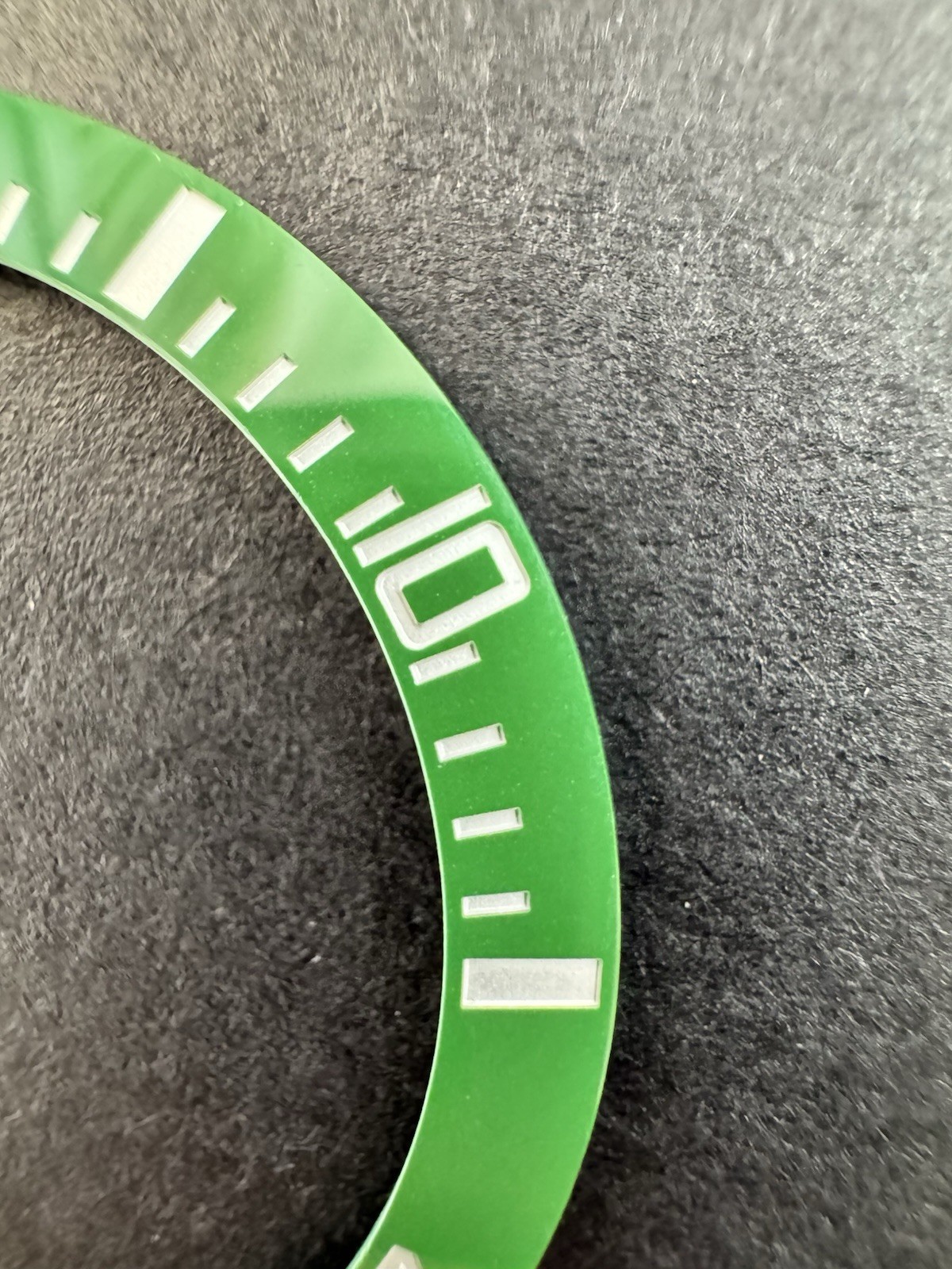 Replacement GREEN Ceramic Bezel For 40mm Rolex Submariner 116610 116613 114060