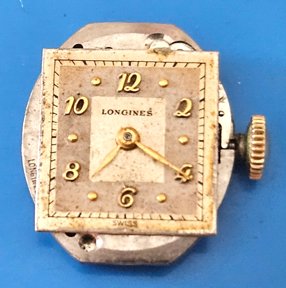 LONGINES 5LN 17J Watch Movement (REMOVED FROM GOLD CASE/BALANCE RUNS) lot725