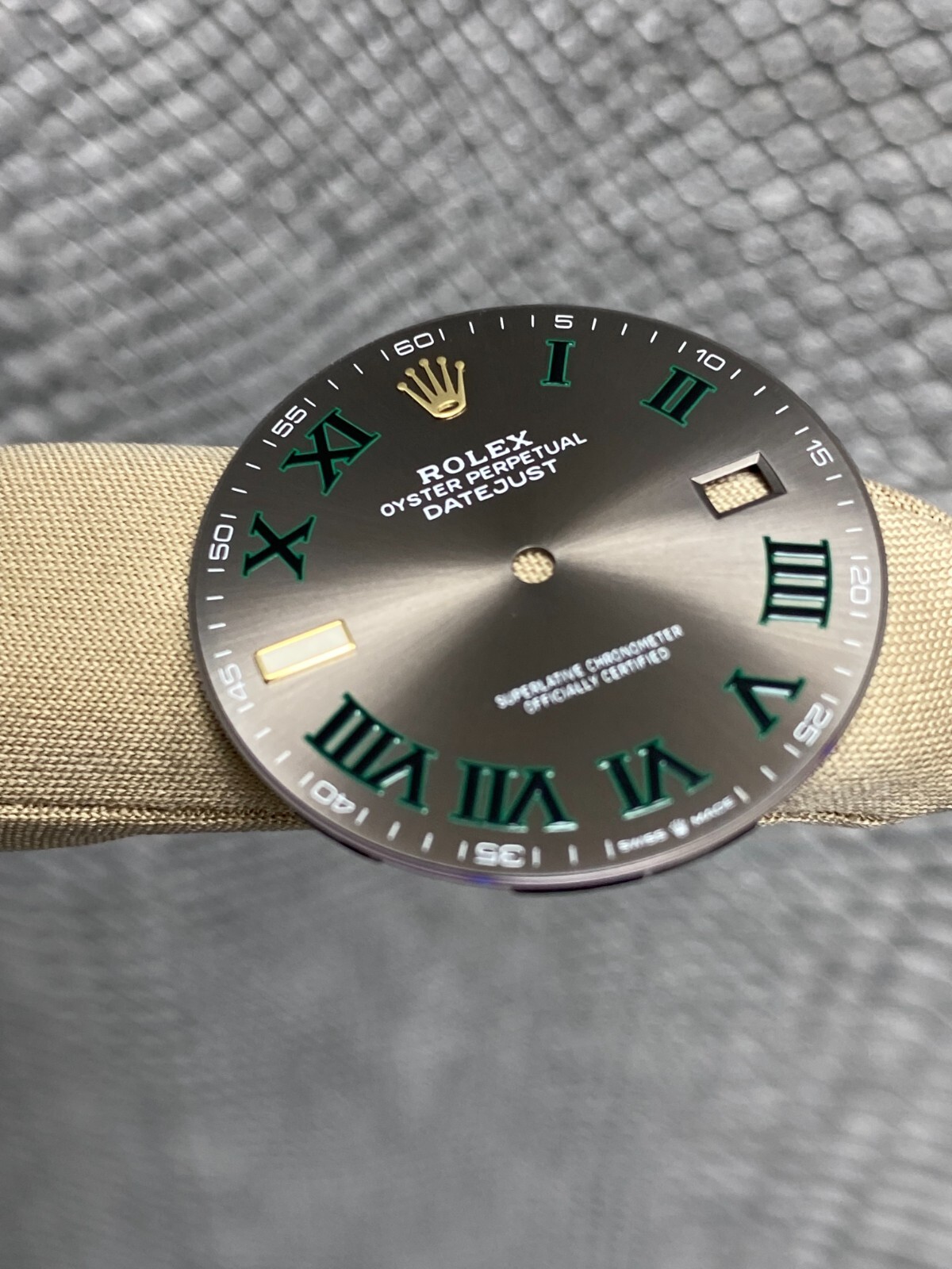 Rolex Datejust 41mm Wimbledon Two Tone Dial Model 126333 EXTREMELY RARE