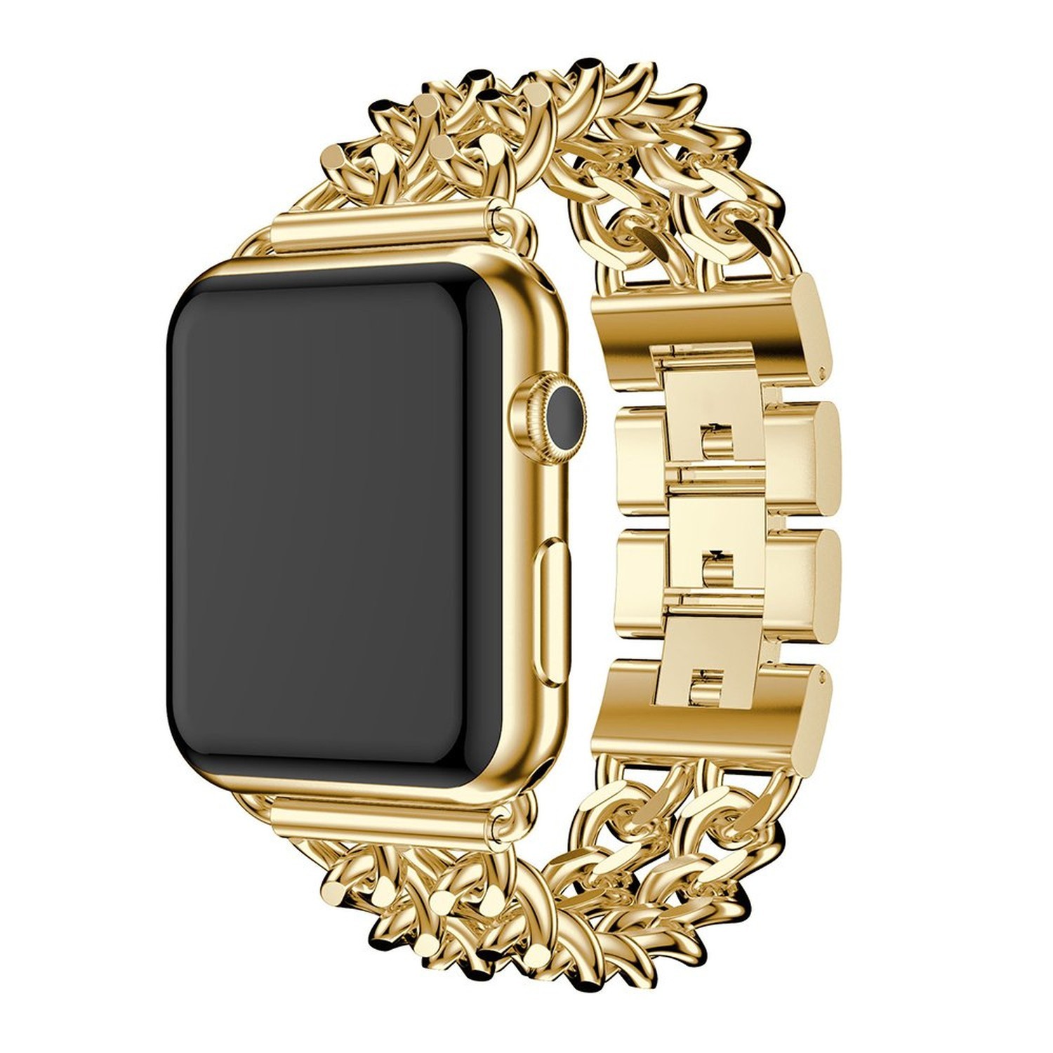 Compatible Apple Watch Band for Woman Man 45mm 49mm 42mm 44mm, Stainless Stee…