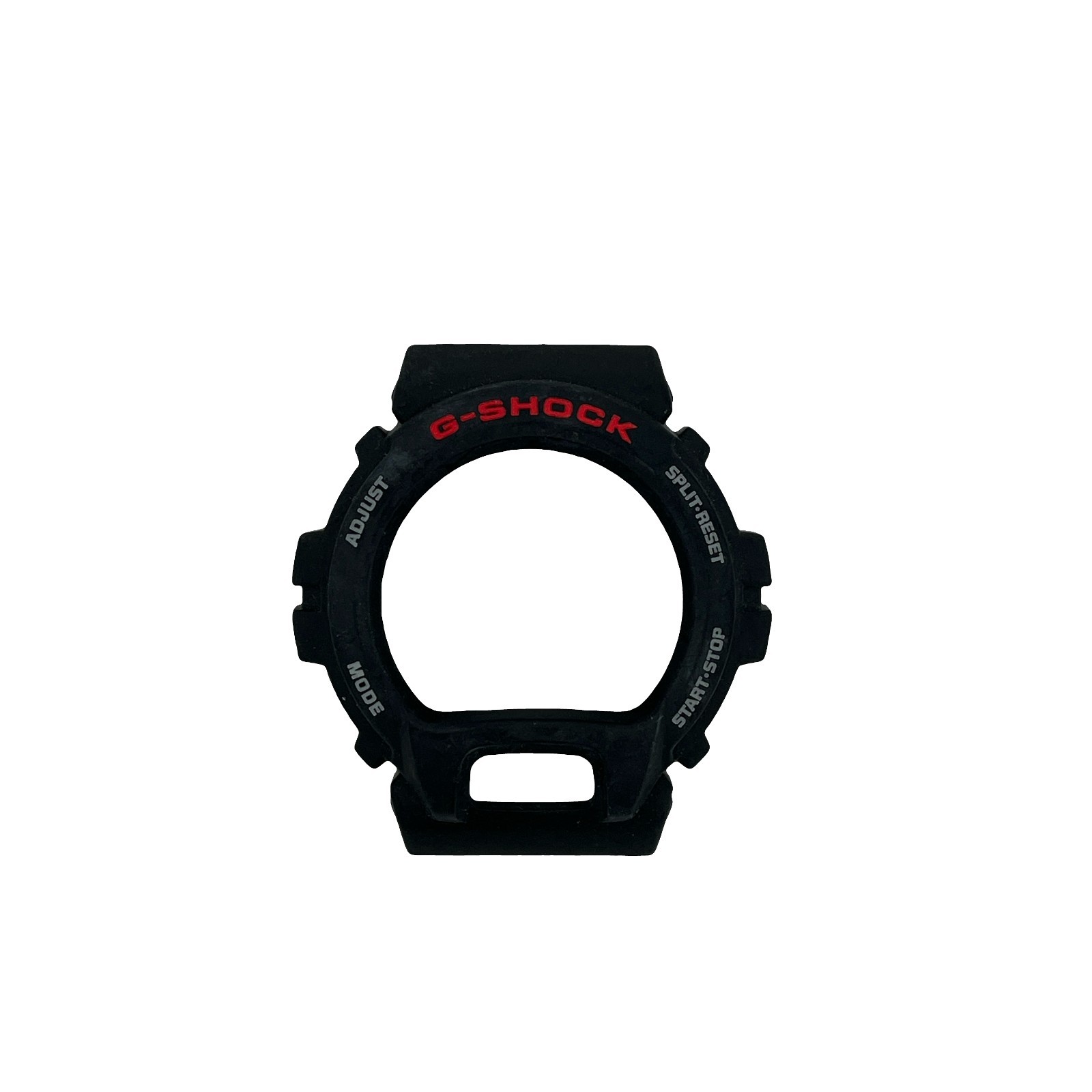 Genuine Casio G-SHOCK DW-6900 Bezel – Black Resin Case Cover w/ Red Logo OEM