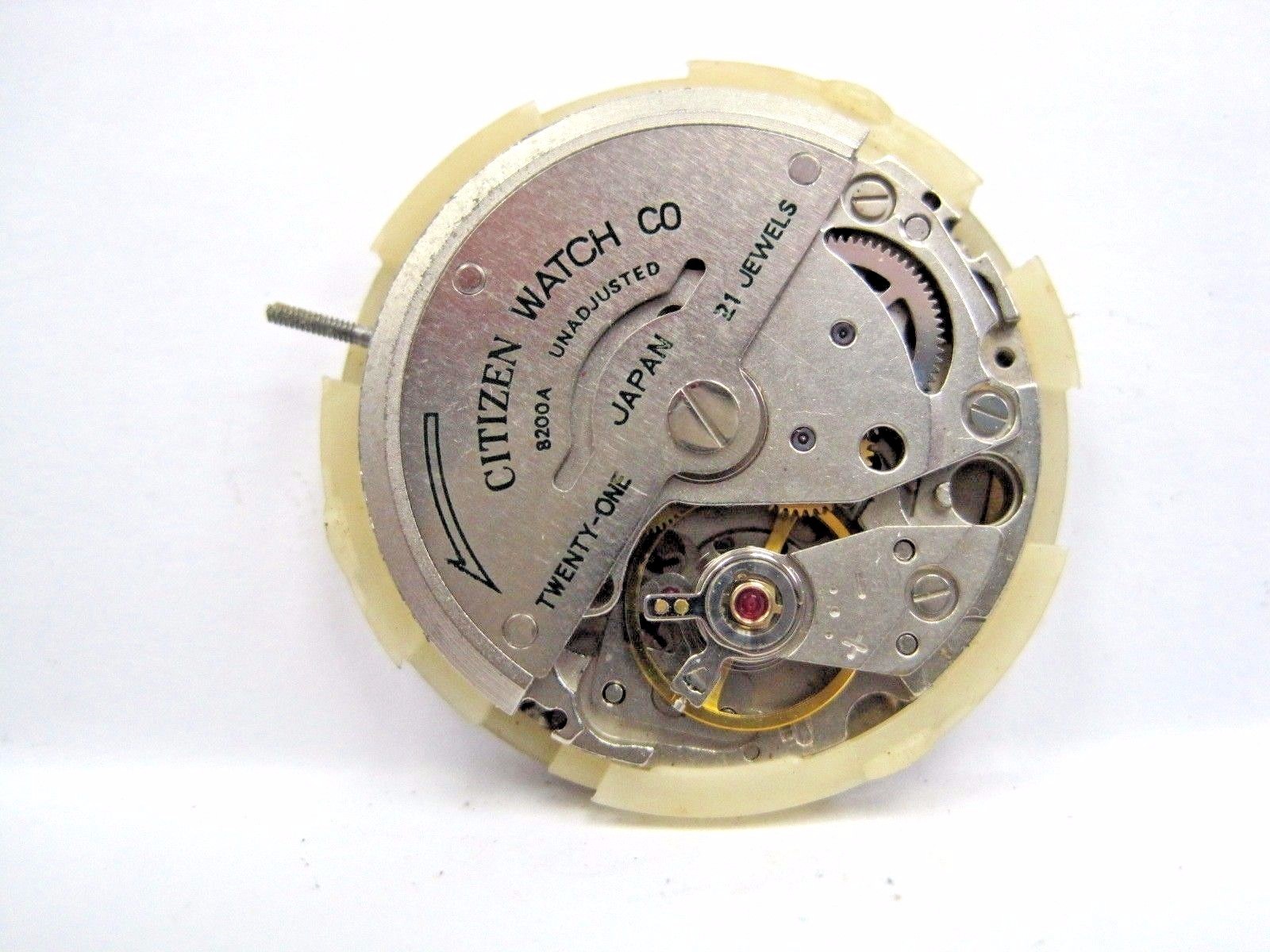 Antique Gents Citizen Auto Day/Date Watch Movement 21 jewels. 26 mm