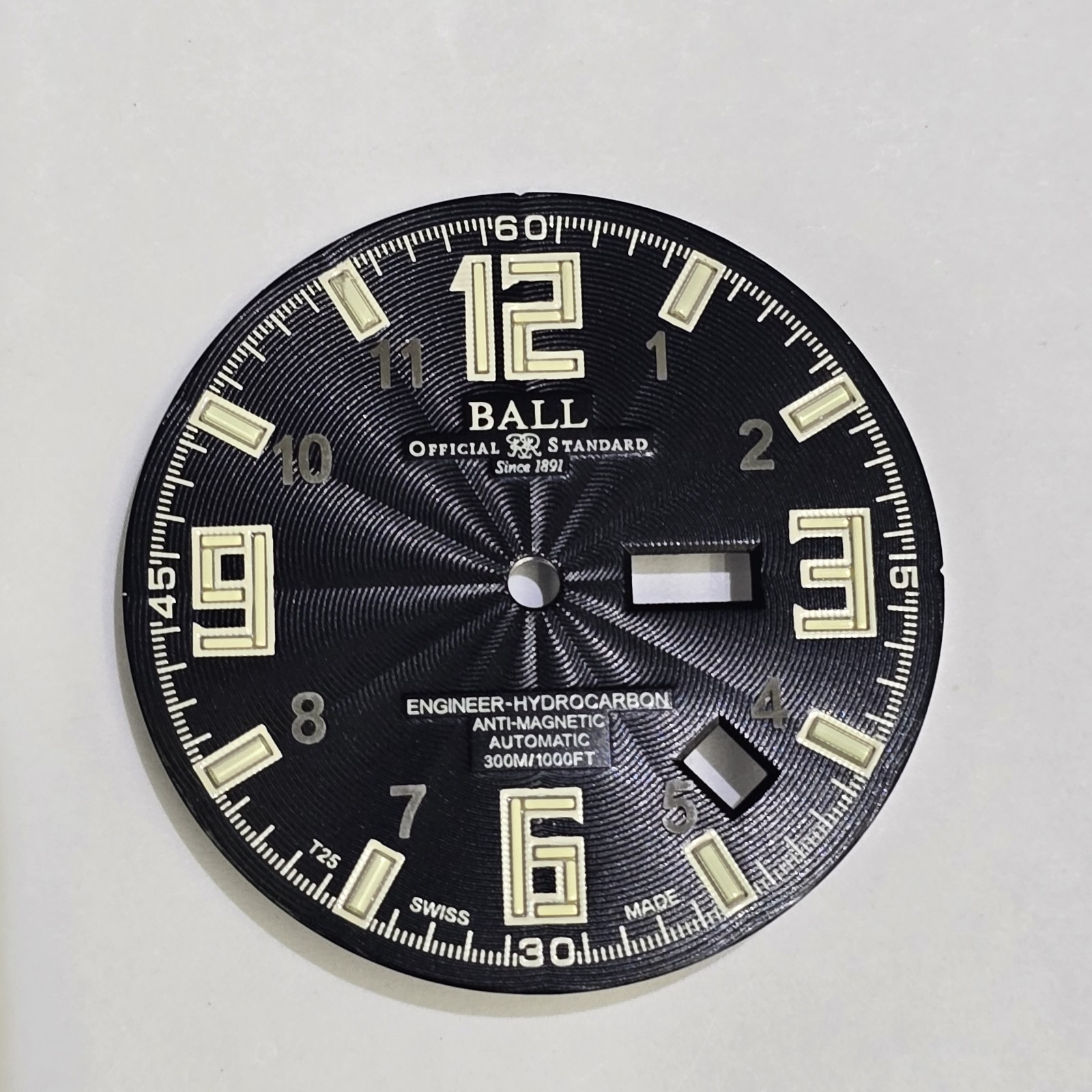BALL HYDROCARBON ENGINEER DM1036A MAD COW BLACK DIAL 31 MM (NOS & GENUINE)