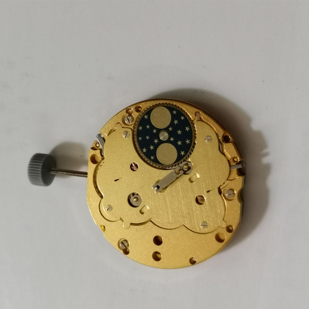 Five Hands Date At 3 Watch Movement For Harley Ronda 706 706.1 Watch Movement