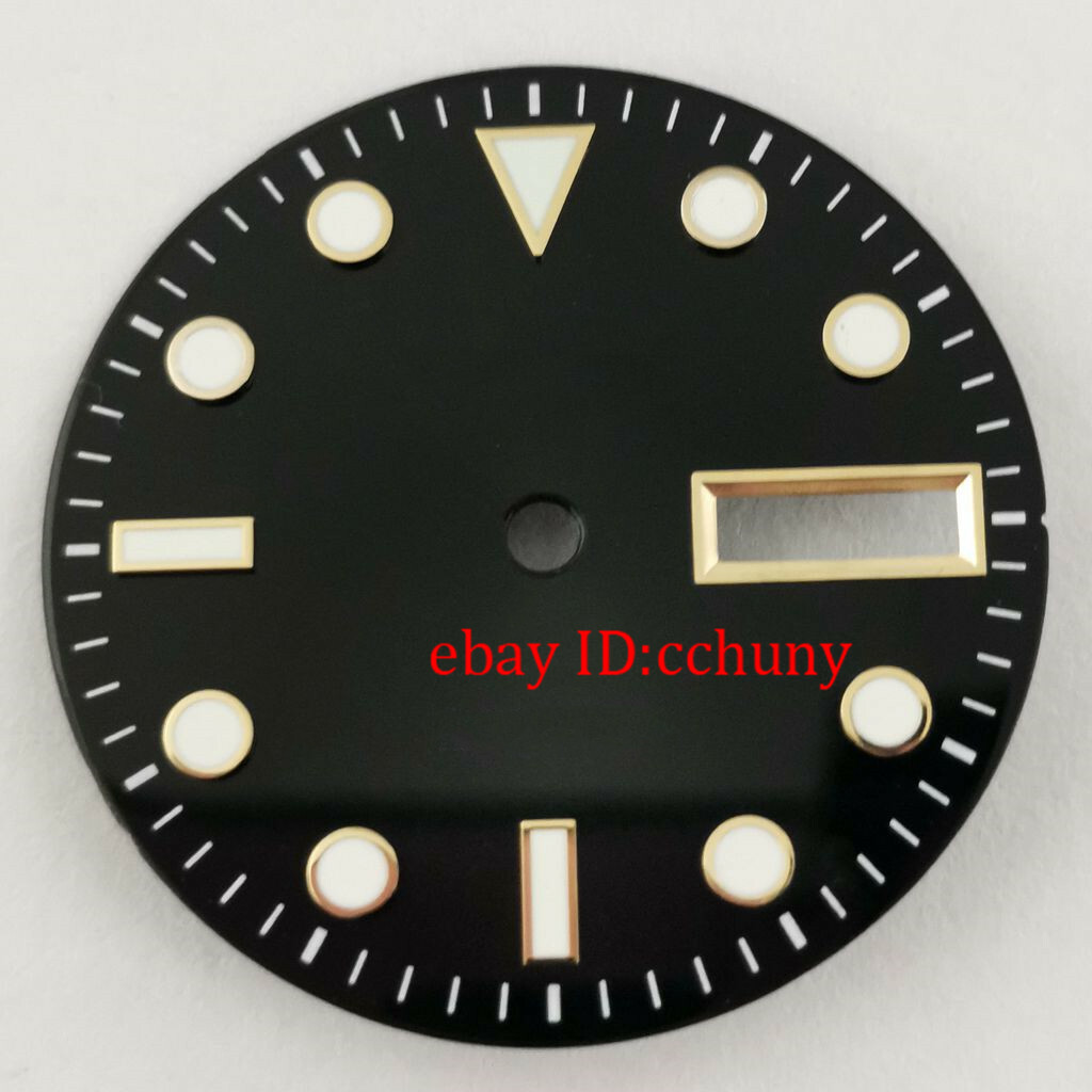 29mm Colorful Glossy Watch Dial Sterile Dial Fit NH36 NH36A automatic movement