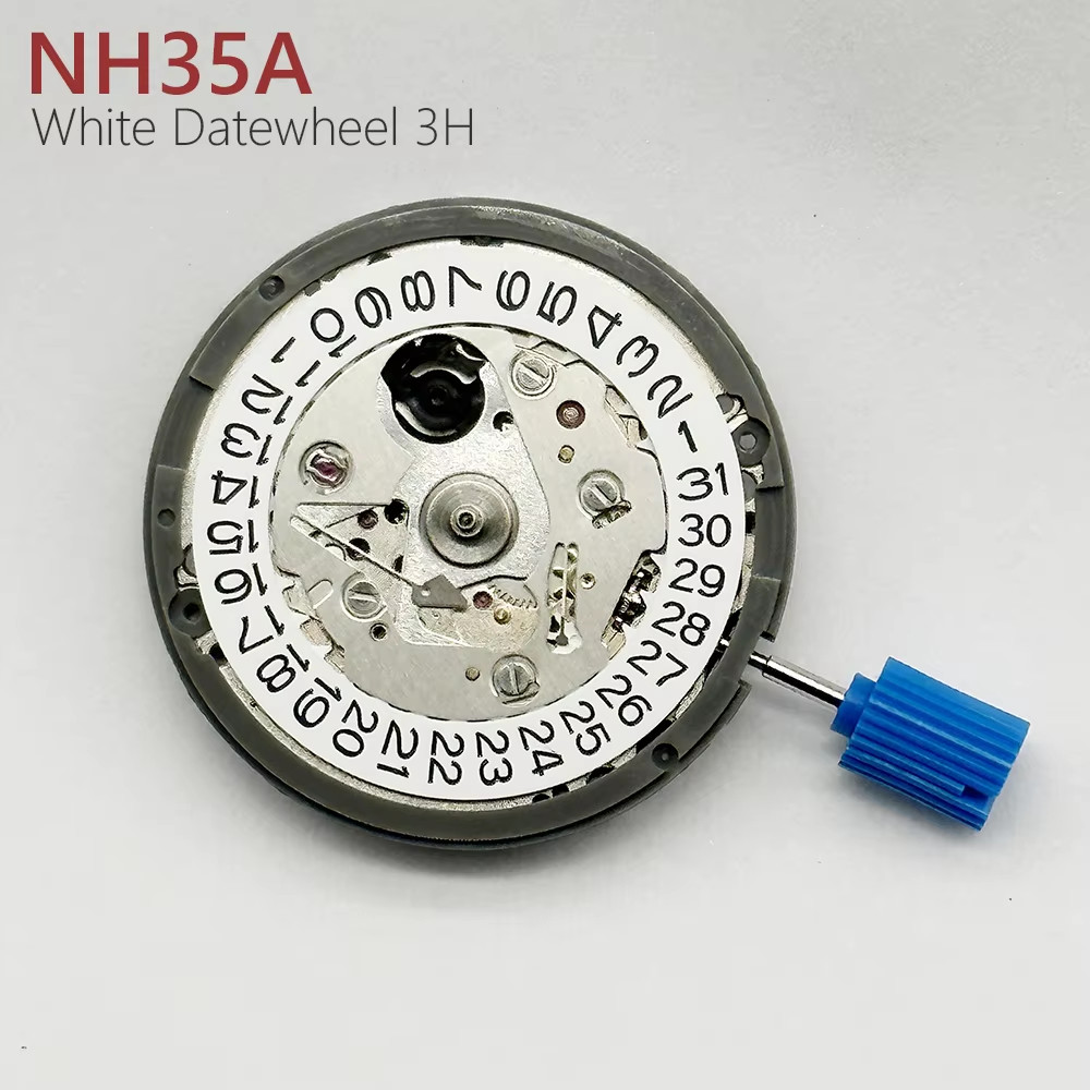 Japan Genuine NH35 Automatic Mechanical Movement High Accuracy 24 Jewels Mod Wat