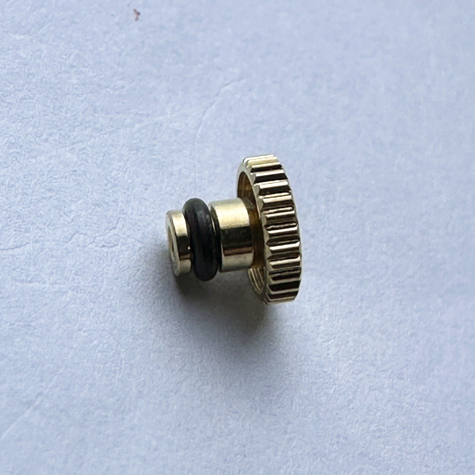 NOS ORIGINAL CROWN FOR SEIKO TV 6106, 6119 SEE LIST FREE GASKET 45M36NG GP