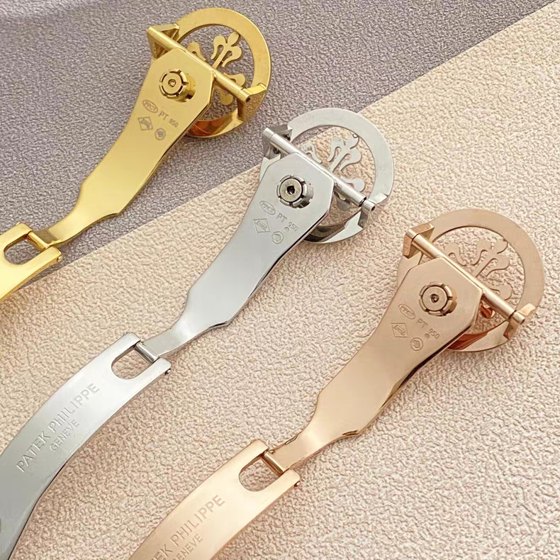 16/18mm Lantern Clasp for Patek, Snowflake Clasp, Cruciform Star