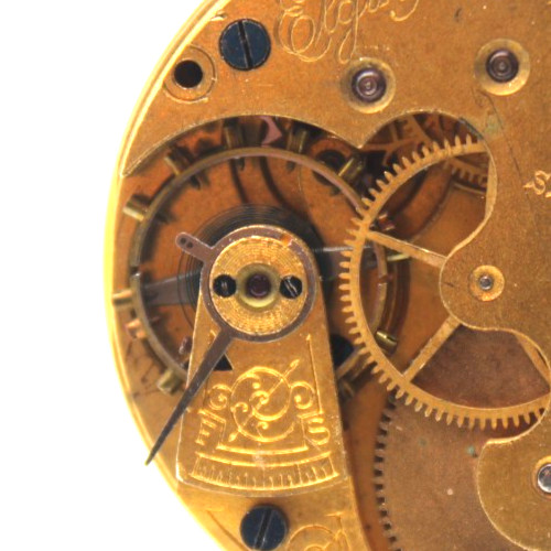 1891 ELGIN POCKET WATCH MOVEMENT 4151587 GRADE: 94 6s 11j (FR2)