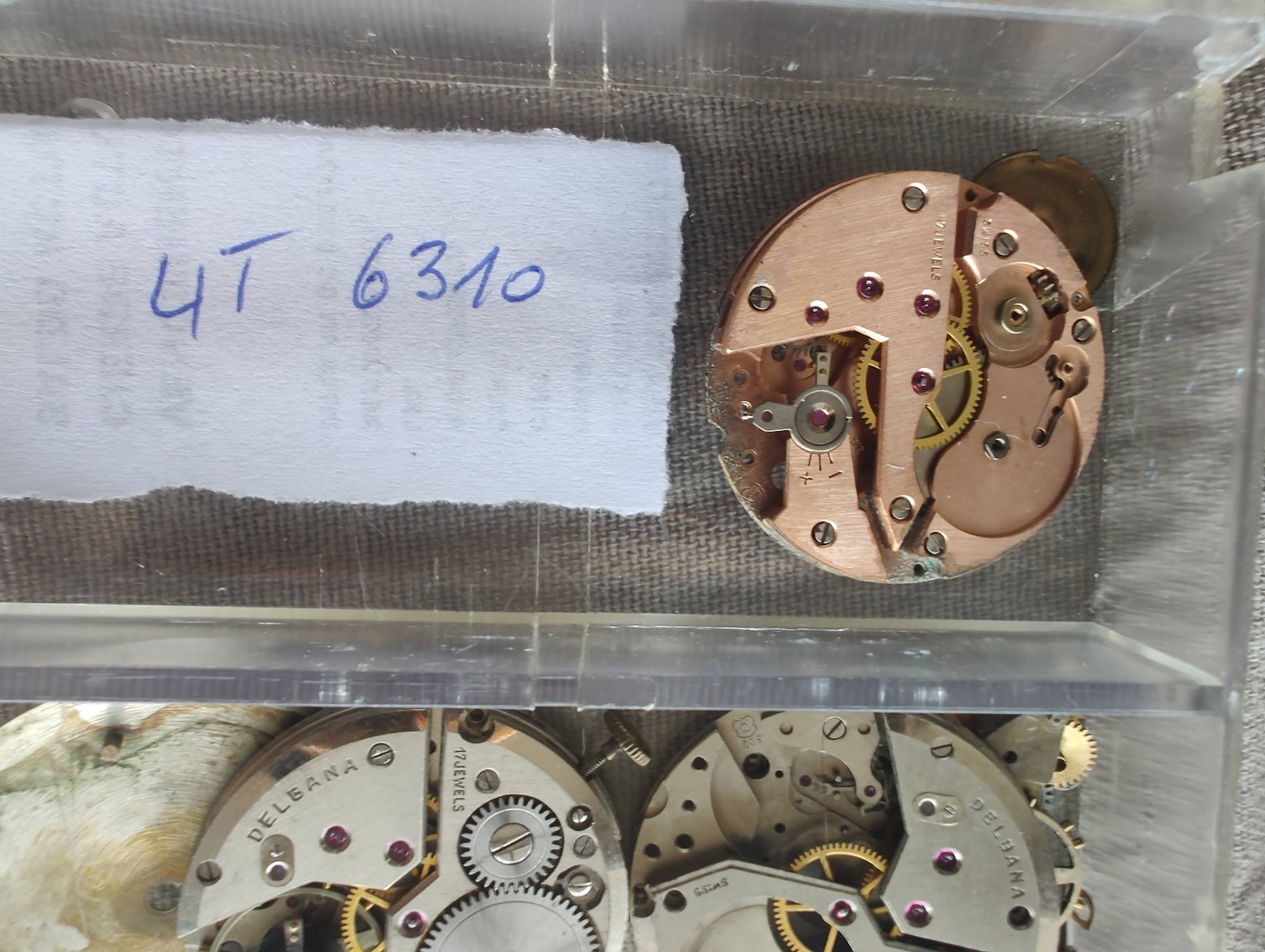 Watch Repair Lot 11 Movements Unitas UT 6310 AS 1130 Swiss Parts