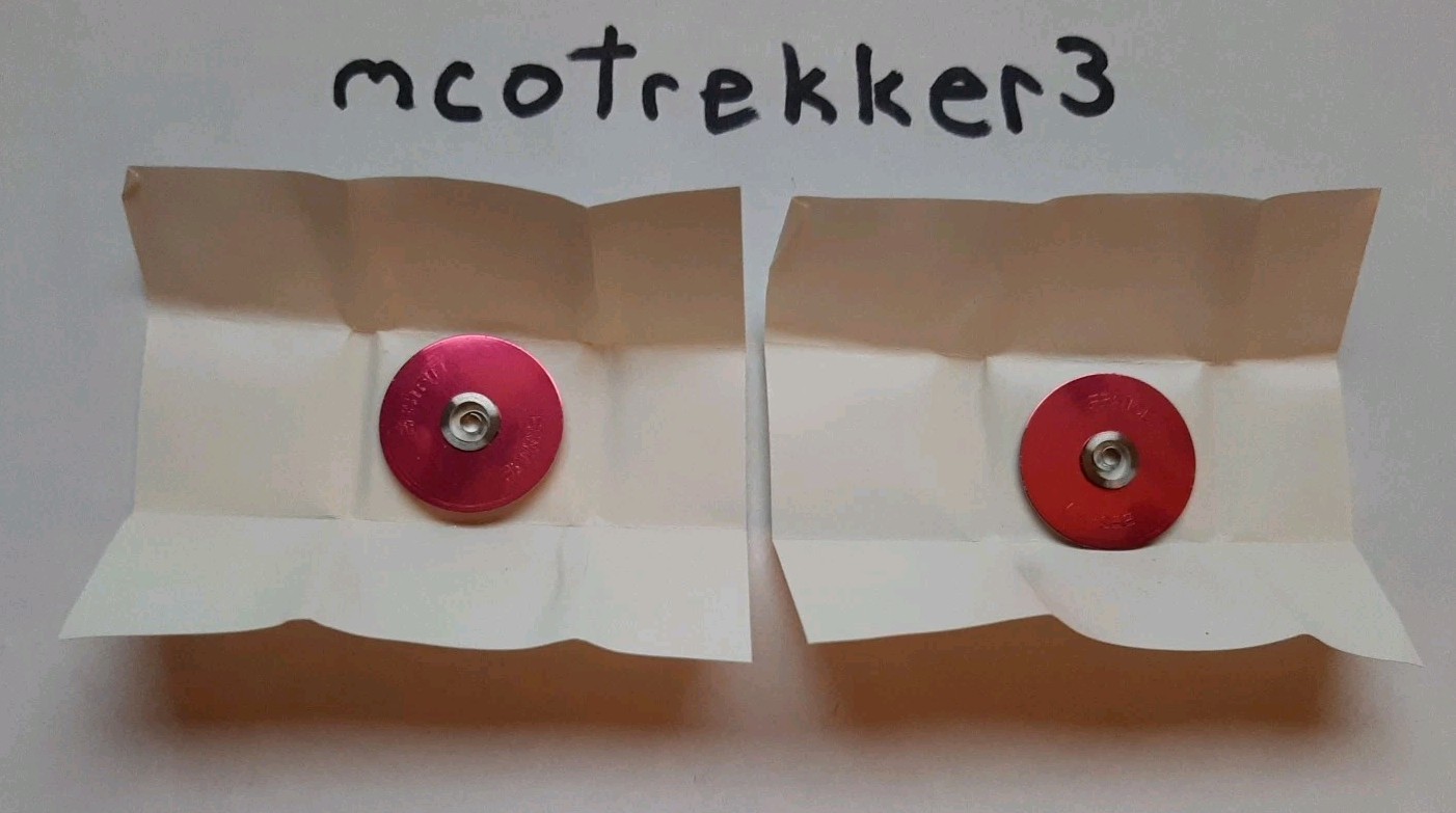 LOT OF 2 Wittnauer 5JH, 5UN White Alloy Watch Mainspring Bestfit 414A