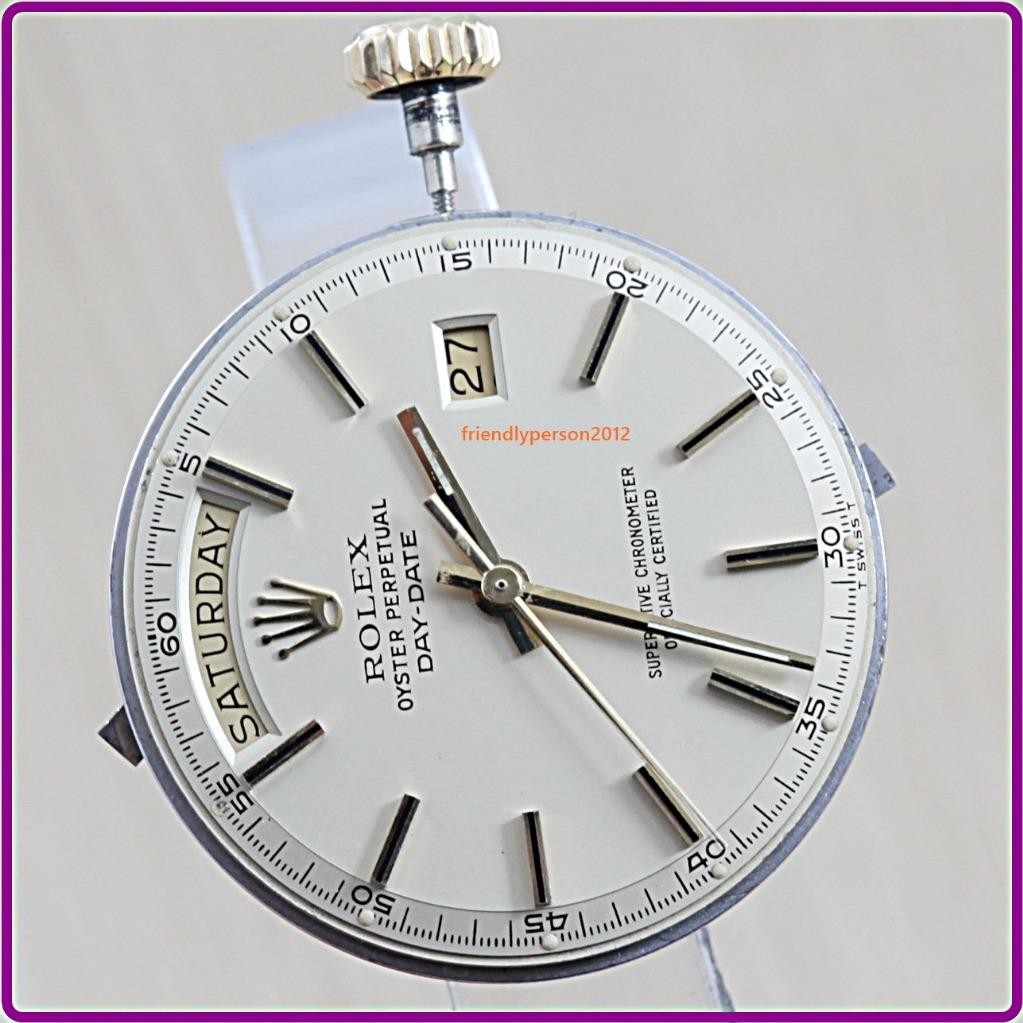 PERFECT! Rolex Cal 1556 Men’s 36mm DAY-DATE NON QUICK SET AUTOMATIC Movement.