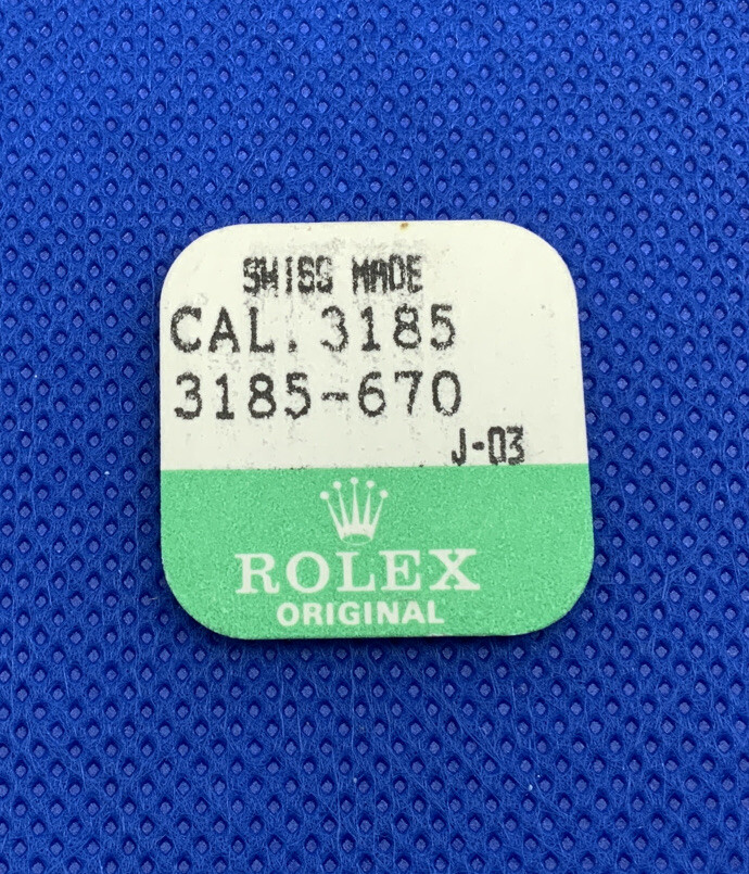 Rolex 3185 670 Intermediate Date Wheel. Factory Sealed. Genuine New Old Stock