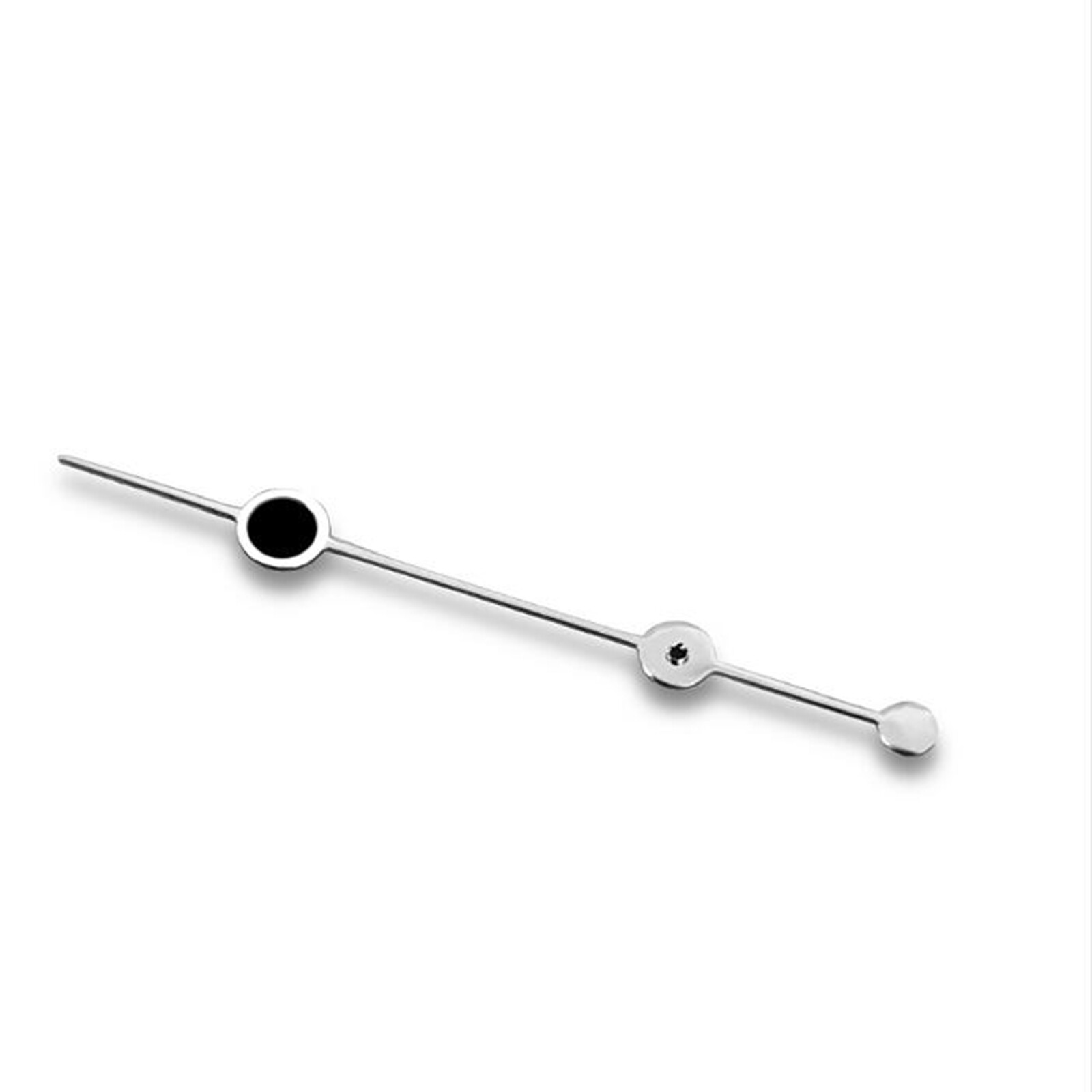 Black Hands with Silver White Edge Green Luminous Hands for NH35/NH36 Movement