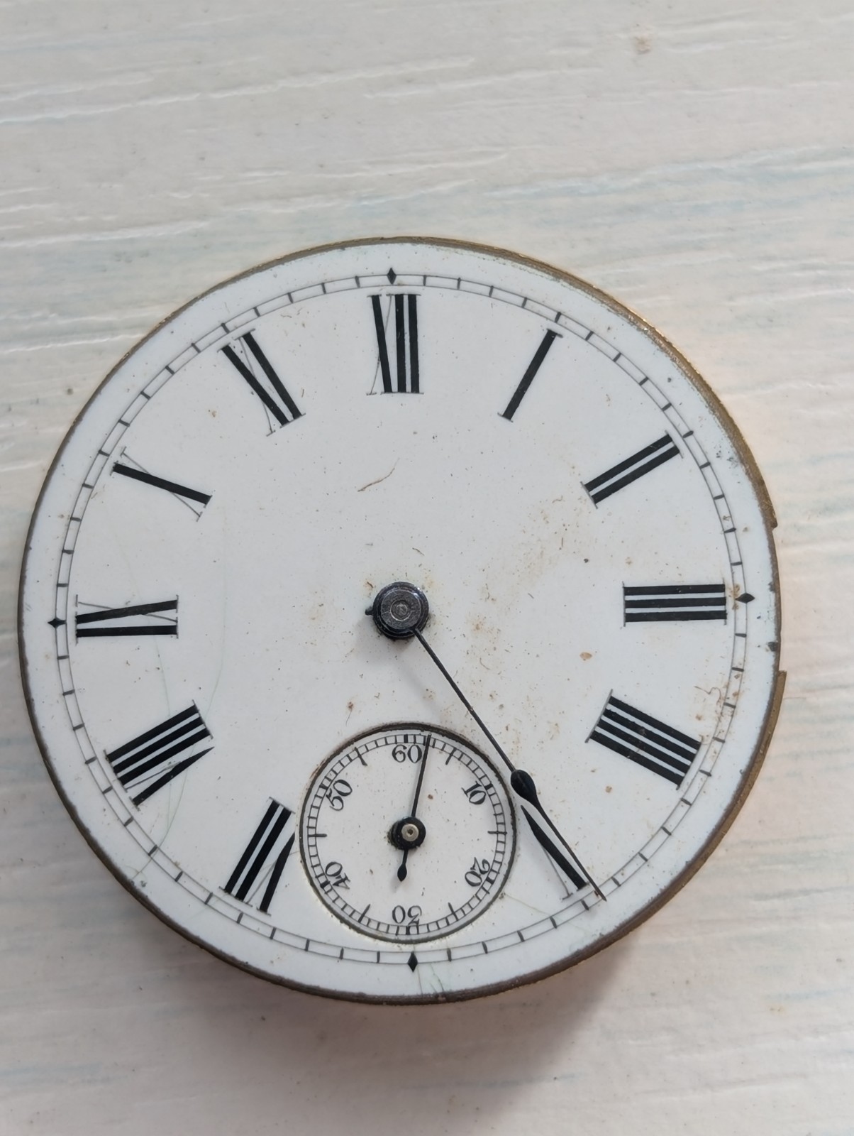 Waltham Grade AM.W.Co Model 1891 0S 7J Pocket Watch Movement (Runs/Untested)